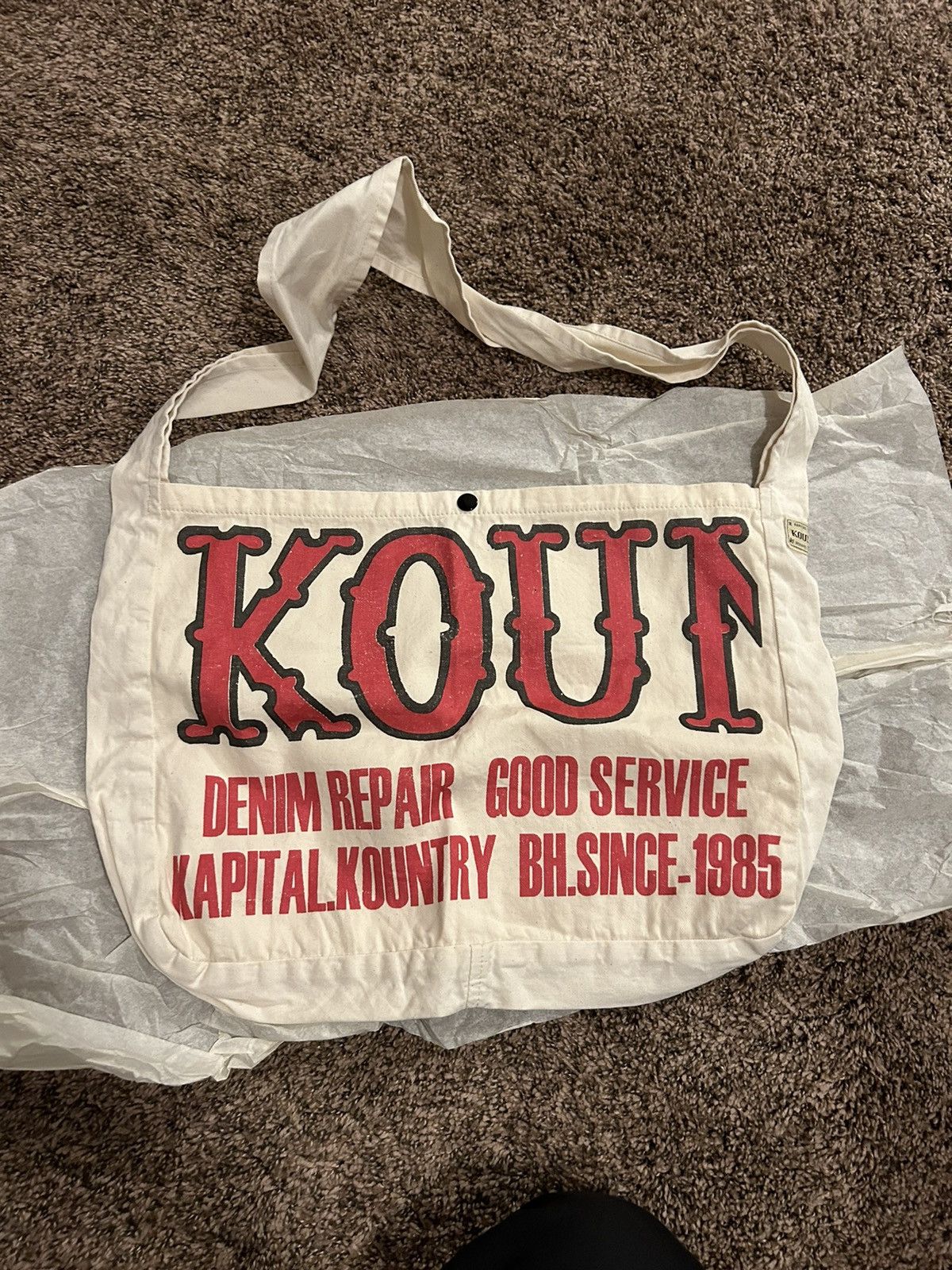 kapital kountry あつかっ laundry トートバッグ