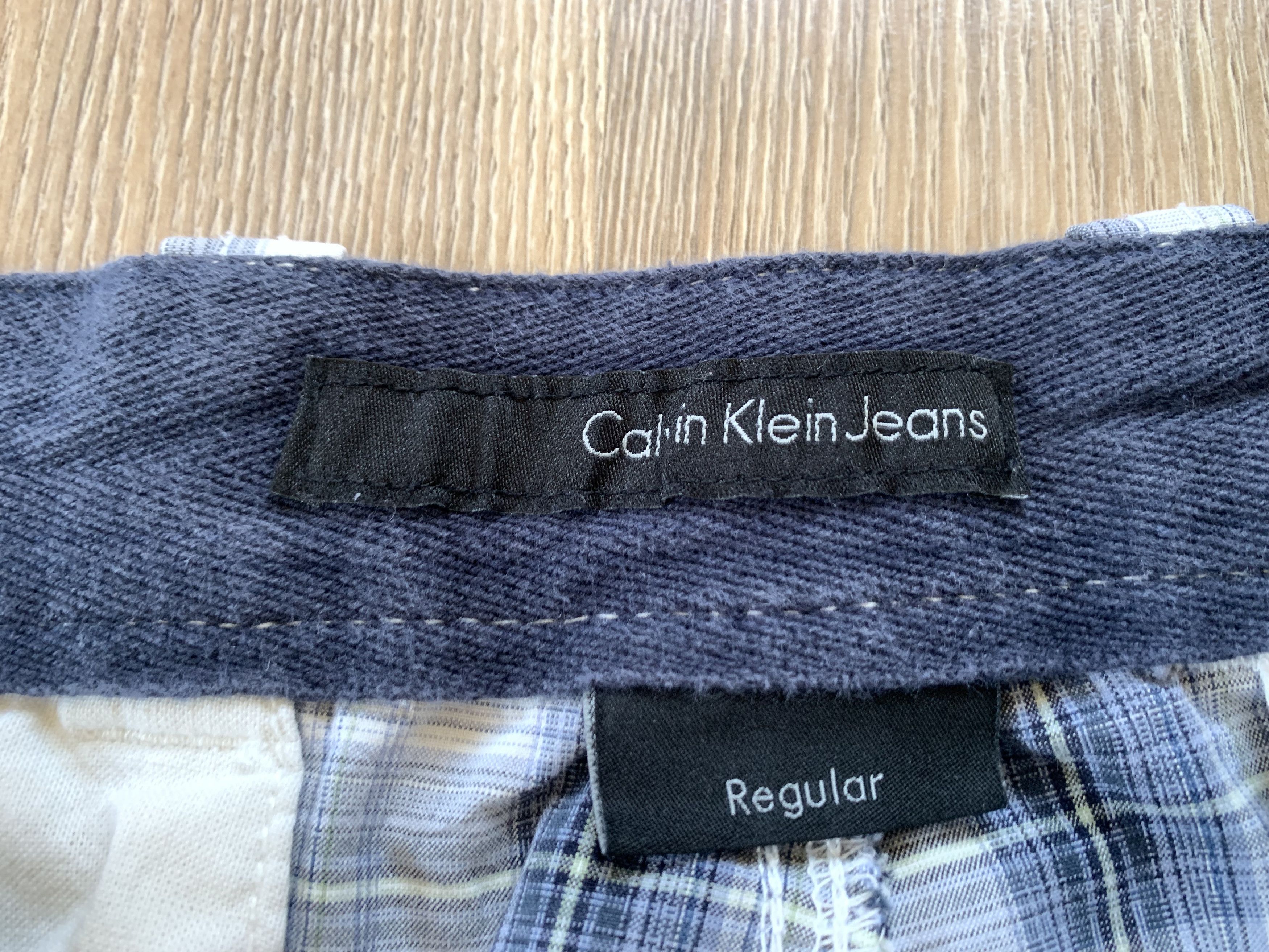 Calvin Klein Vintage Calvin Klein Regular Checked Cargo Shorts Size US 40 / EU 56 - 6 Thumbnail