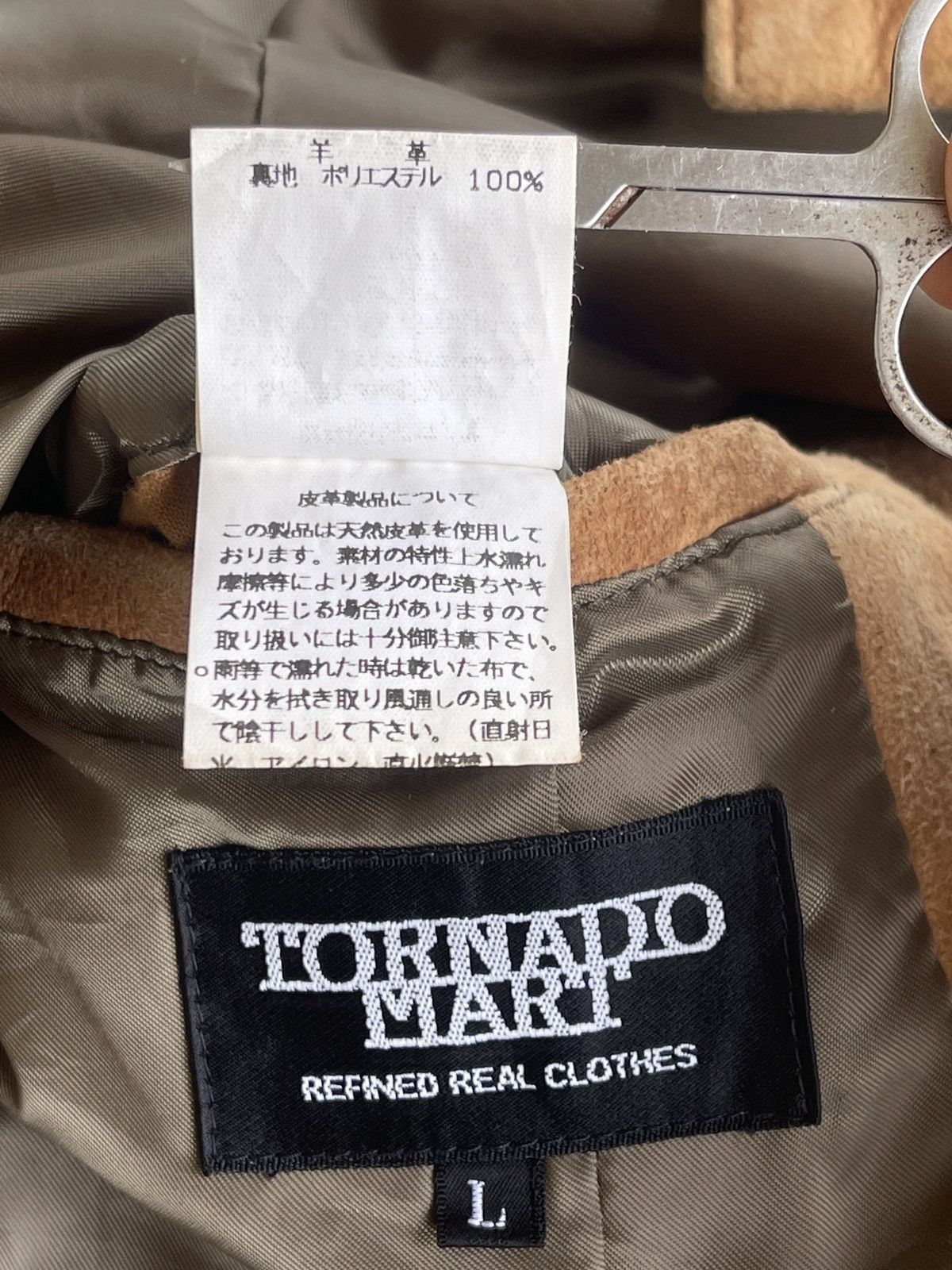 Tornado Mart Tornado Mart Sheepskin Leather Jacket (FIT M) Size US M / EU 48-50 / 2 - 14 Thumbnail