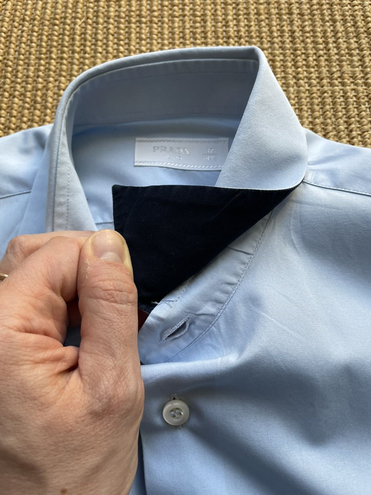 Prada Light blue Prada shirt Size US S / EU 44-46 / 1 - 5 Thumbnail