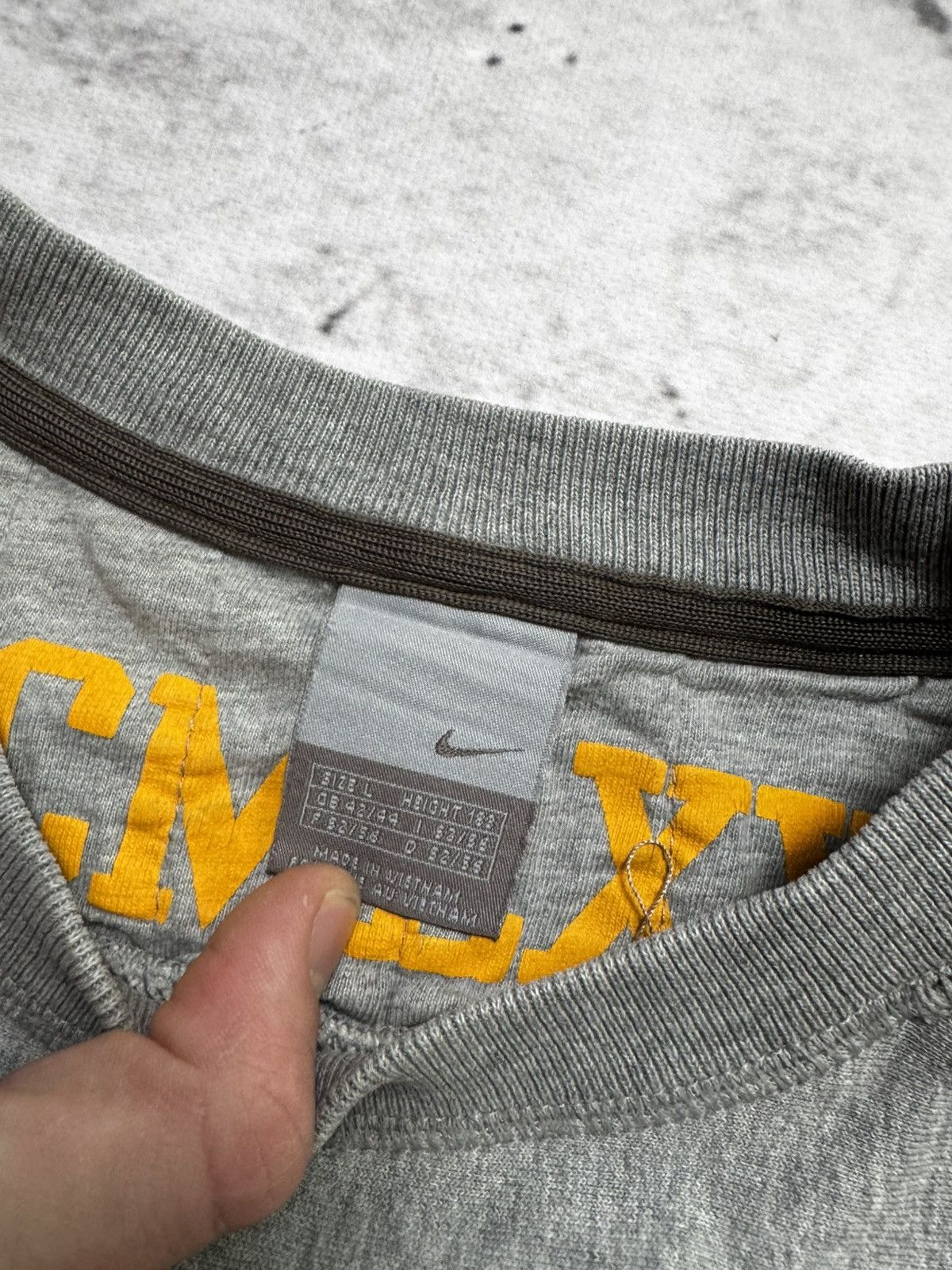 Nike × Vintage NIKE OREGON VINTAGE CENTER LOGO OVERSIZE BOXY SWEATSHIRT Size US L / EU 52-54 / 3 - 7 Thumbnail