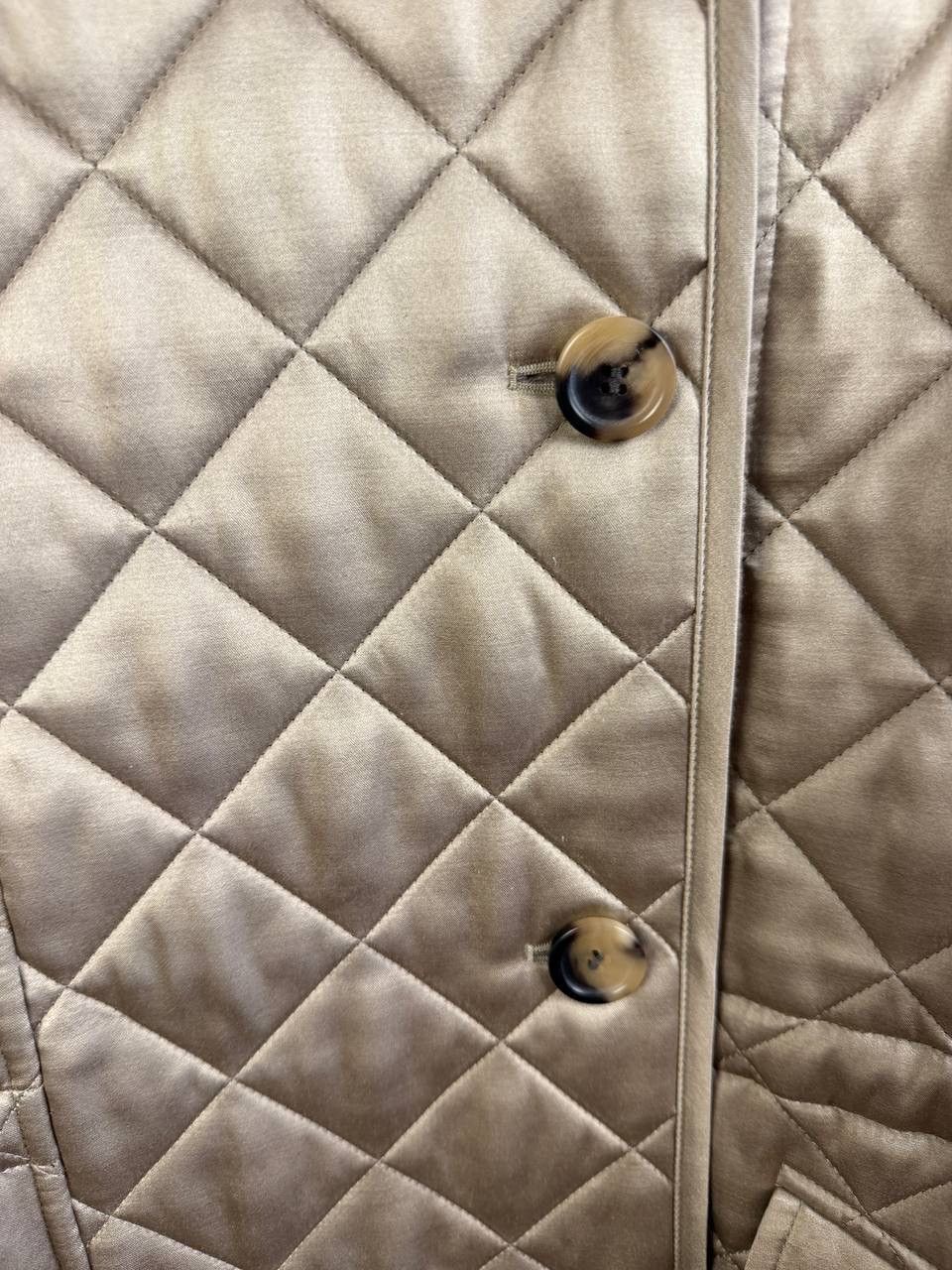 Loro Piana Vintage Loro Piana Quilted Jacket Coat Beige Button Size 40 Size S / US 4 / IT 40 - 6 Thumbnail