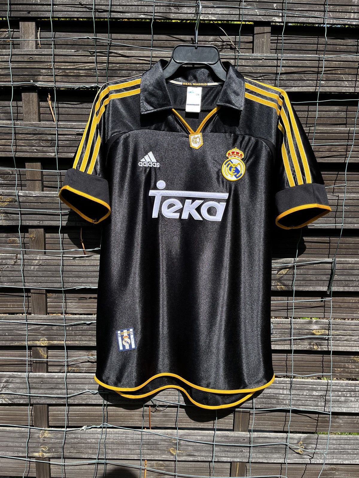Vintage ⚽️ Real Madrid 1999 2001 Adidas Soccer Jersey Football Shirt