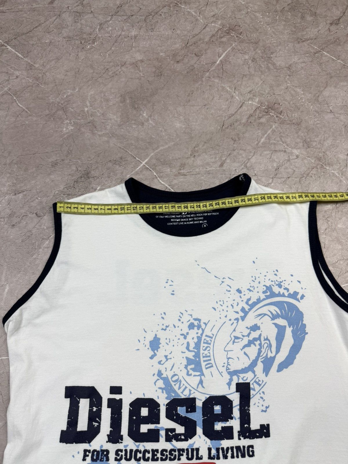 Diesel Diesel Vintage Y2K Tshirt Size S Size US S / EU 44-46 / 1 - 11 Thumbnail