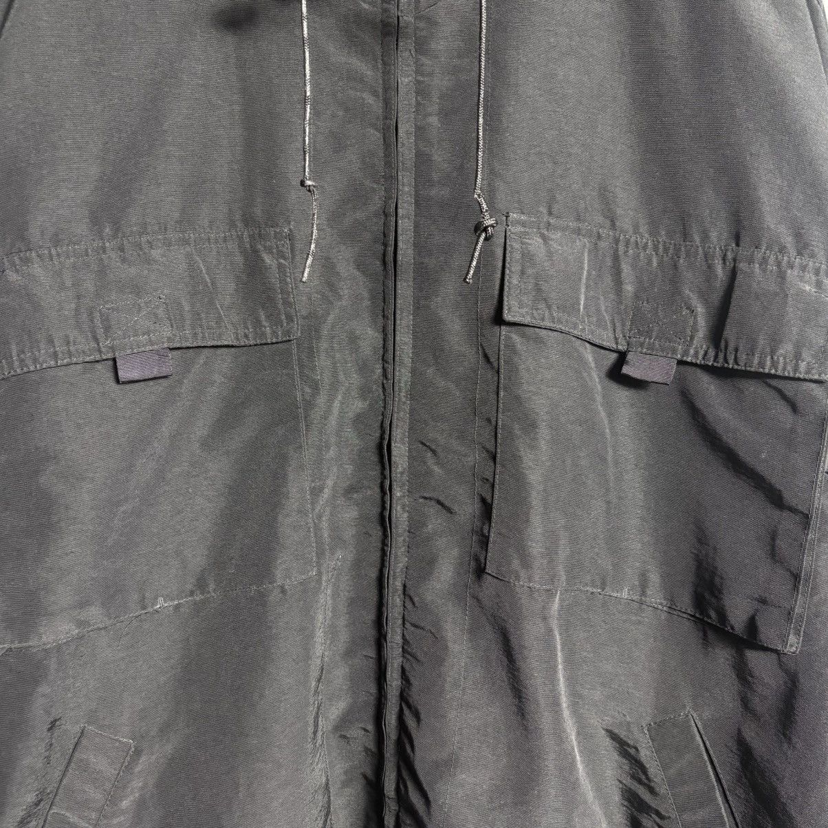Vans Vintage 90s Vans USA Pocket Black Nylon Hoodie Jacket Size US L / EU 52-54 / 3 - 5 Thumbnail