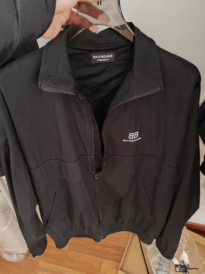 Balenciaga Balenciaga Double B Embroidered Jacket Size US S / EU 44-46 / 1 - 1 Thumbnail