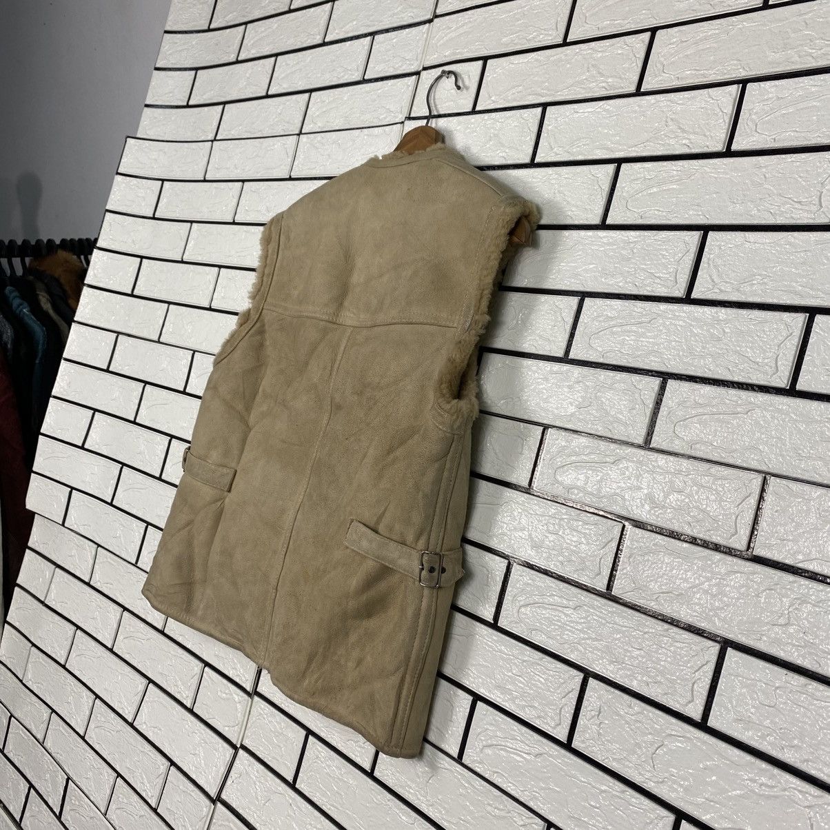 Japanese Brand 📌Vintage Blanket Shearling Leather Jacket Issey Miyake Size US M / EU 48-50 / 2 - 12 Thumbnail