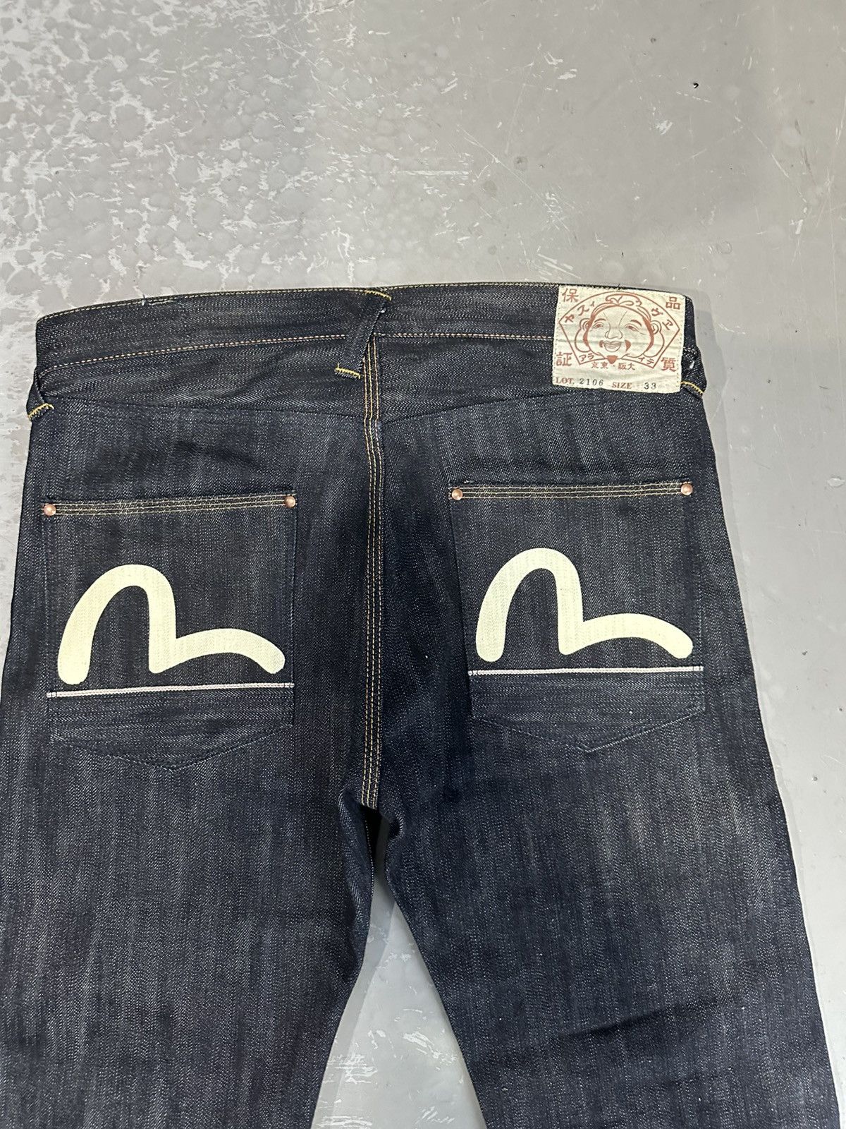 Evisu EVISU raw denim selvedge jeans Size US 33 - 3 Thumbnail