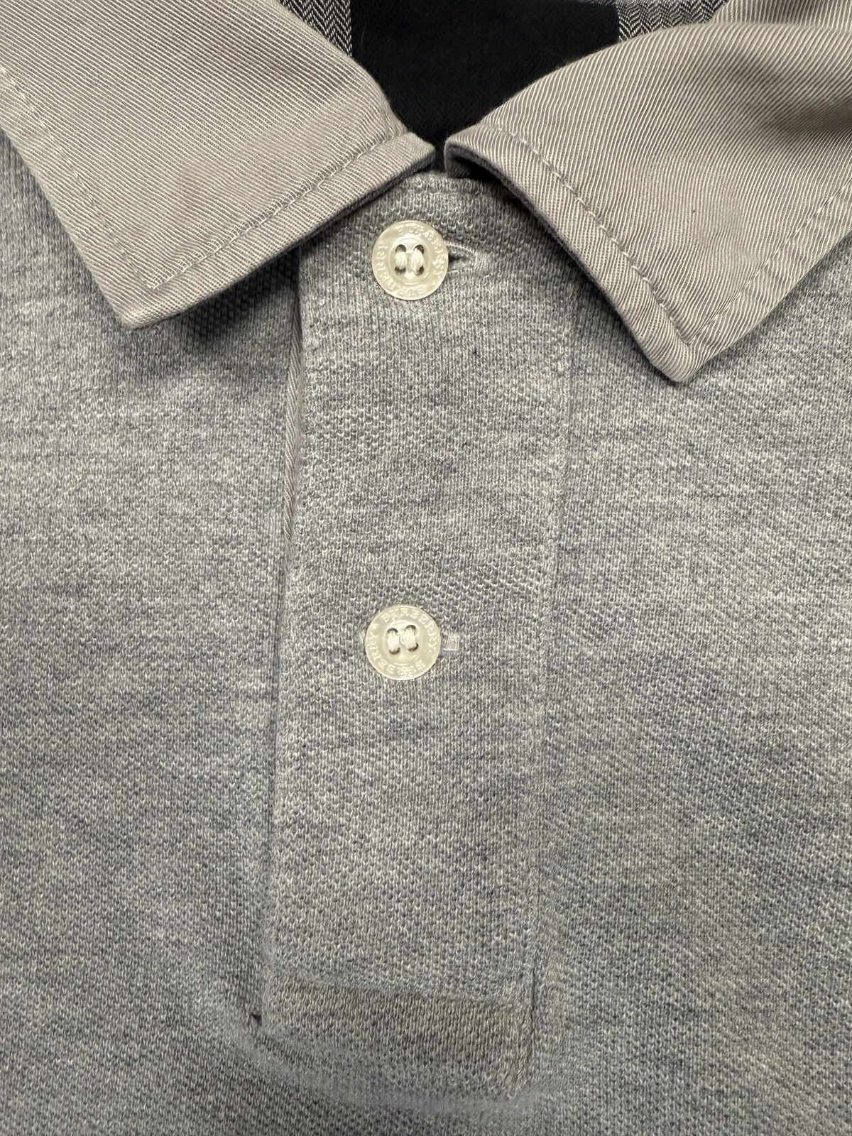 Burberry Burberry rugby polo long sleeve t-shirt logo Size US M / EU 48-50 / 2 - 10 Thumbnail