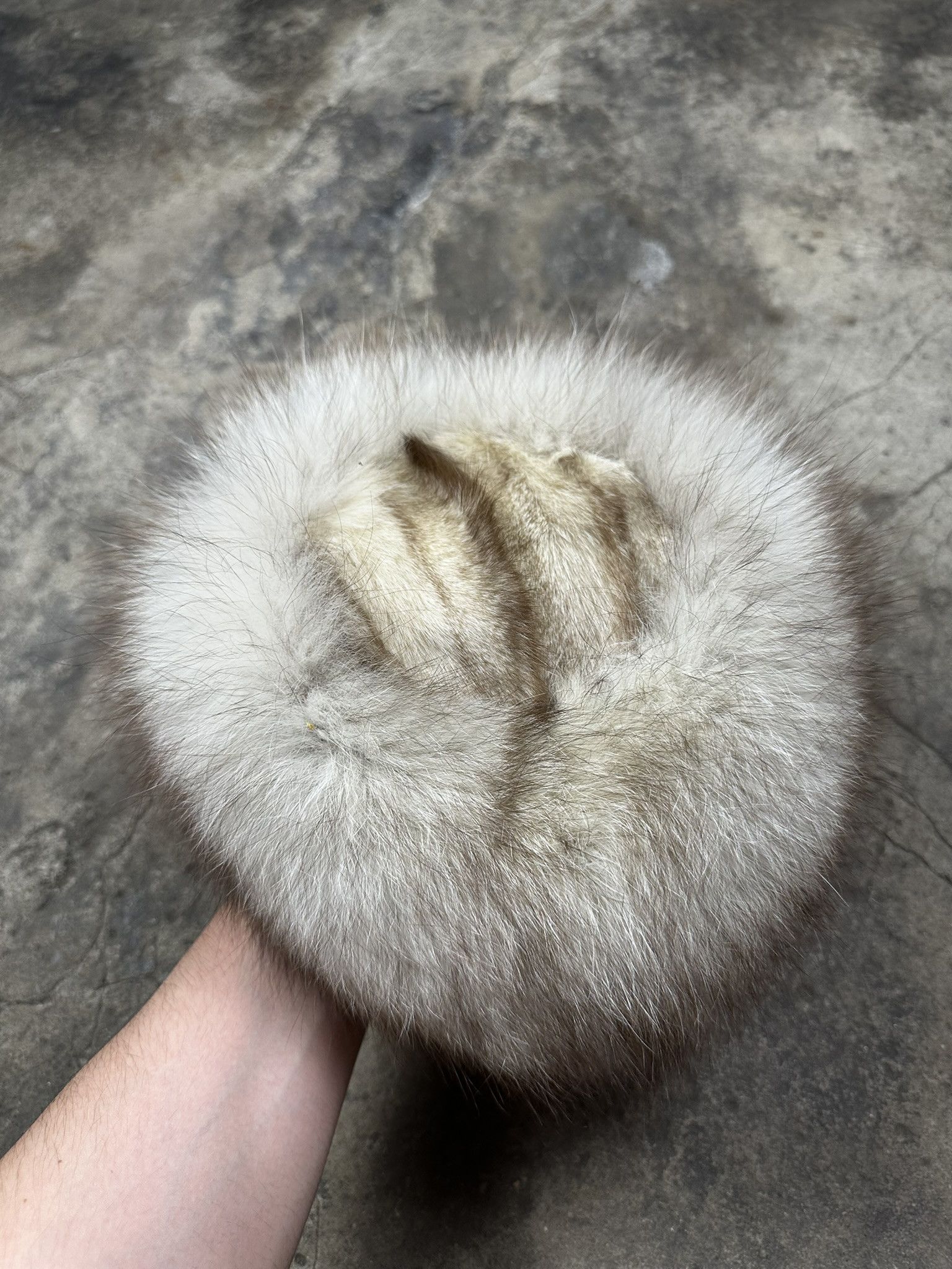 Other Vintage Y2k Real Fur Avant Garde Soviet Hat Size ONE SIZE - 2 Thumbnail
