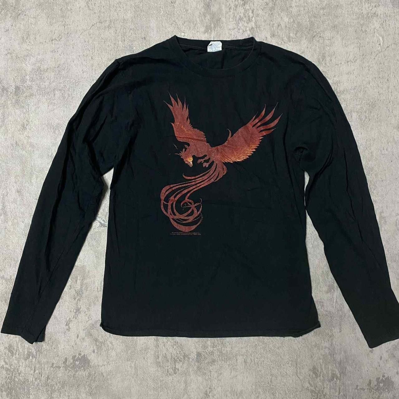 Other Black long sleeve Phoenix Rising graphic tee #grunge Size US S / EU 44-46 / 1 - 1 Thumbnail