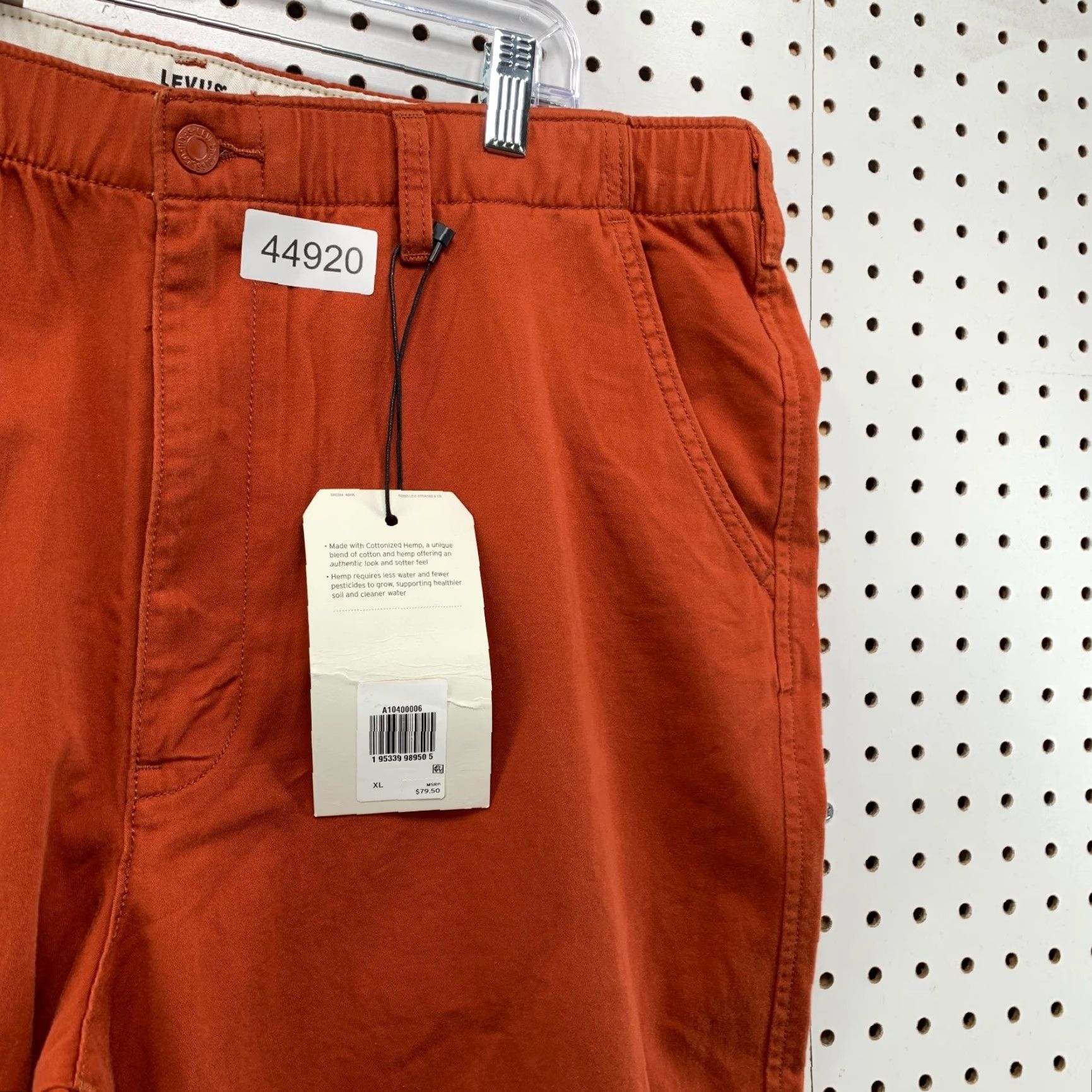 Levi's Levi's Chino Pants Mens XL Orange Relaxed Fit Warm Tech XX Chino EX 38x30.5 Size US 36 / EU 52 - 6 Thumbnail