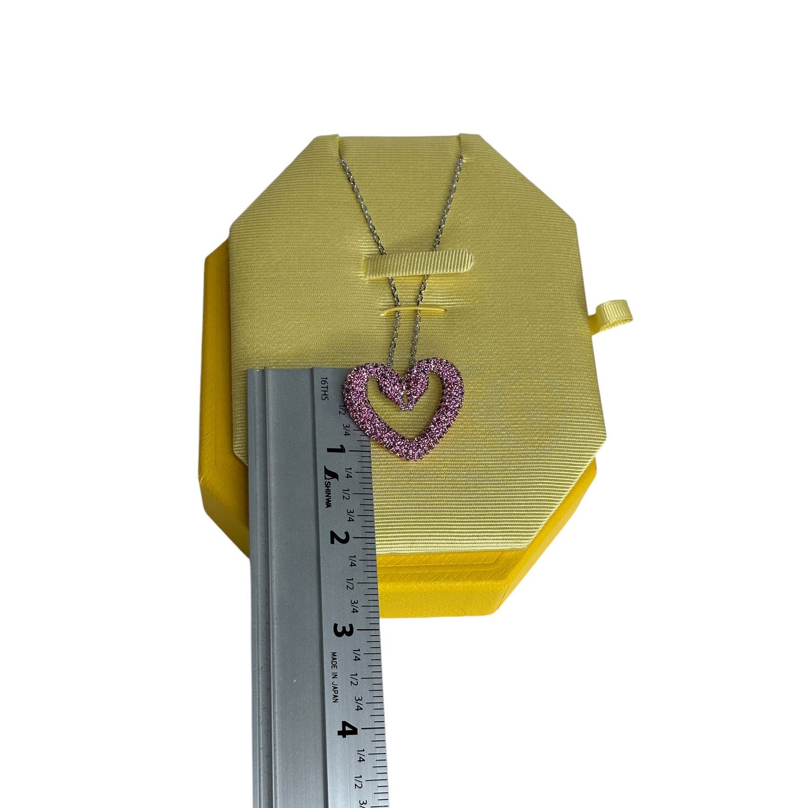 Swarovski Swarovski Sublima Pendant (Pink) Swan Heart, Large, Necklace Size ONE SIZE - 7 Thumbnail