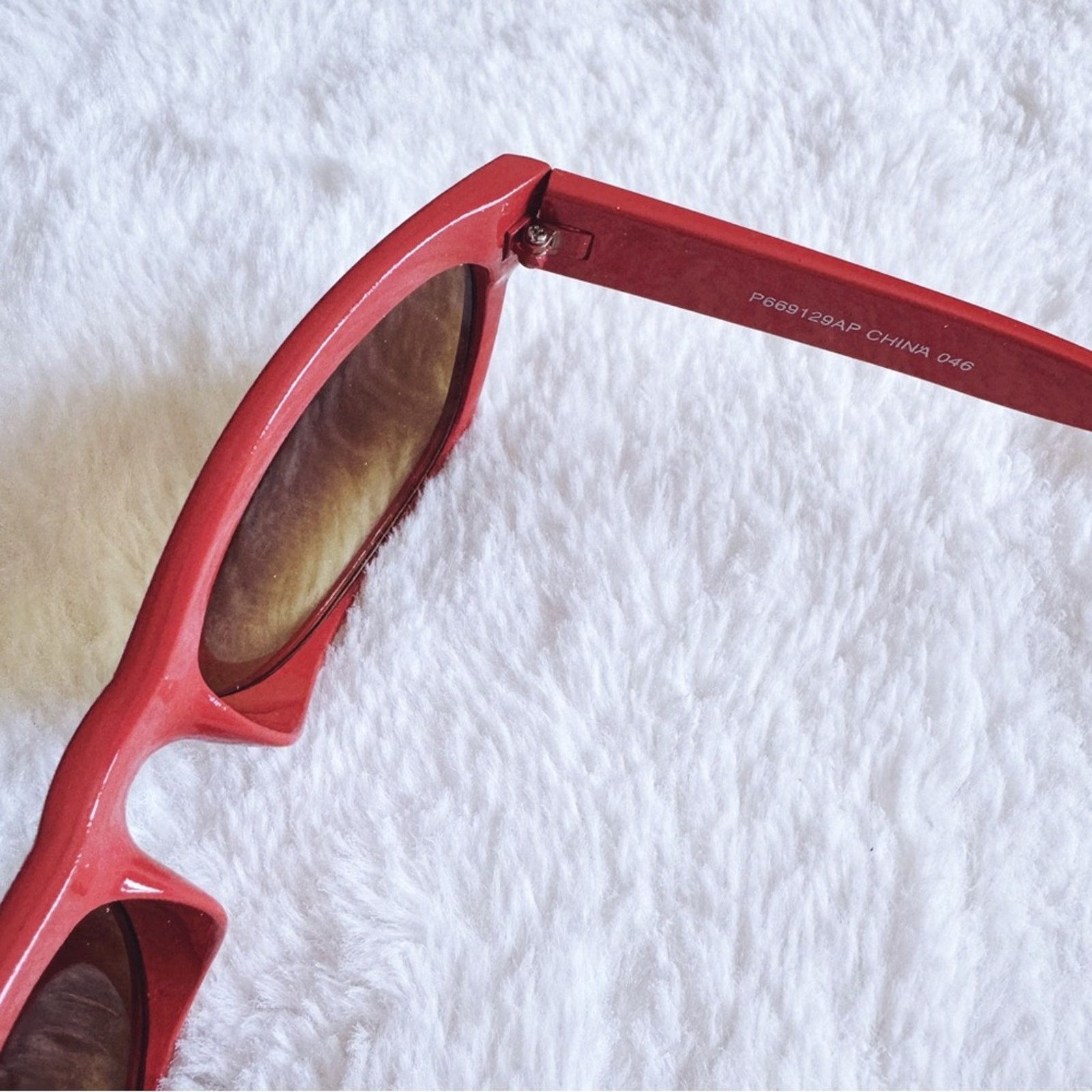 Other Rina Orange and Gold Sunglasses Size ONE SIZE - 7 Thumbnail