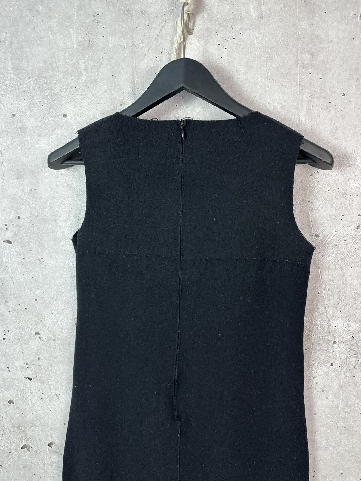 Walter Van Beirendonck W&LT Walter Van Beirendonck Distressed Pockets Wool Dress Size US M / EU 48-50 / 2 - 11 Thumbnail