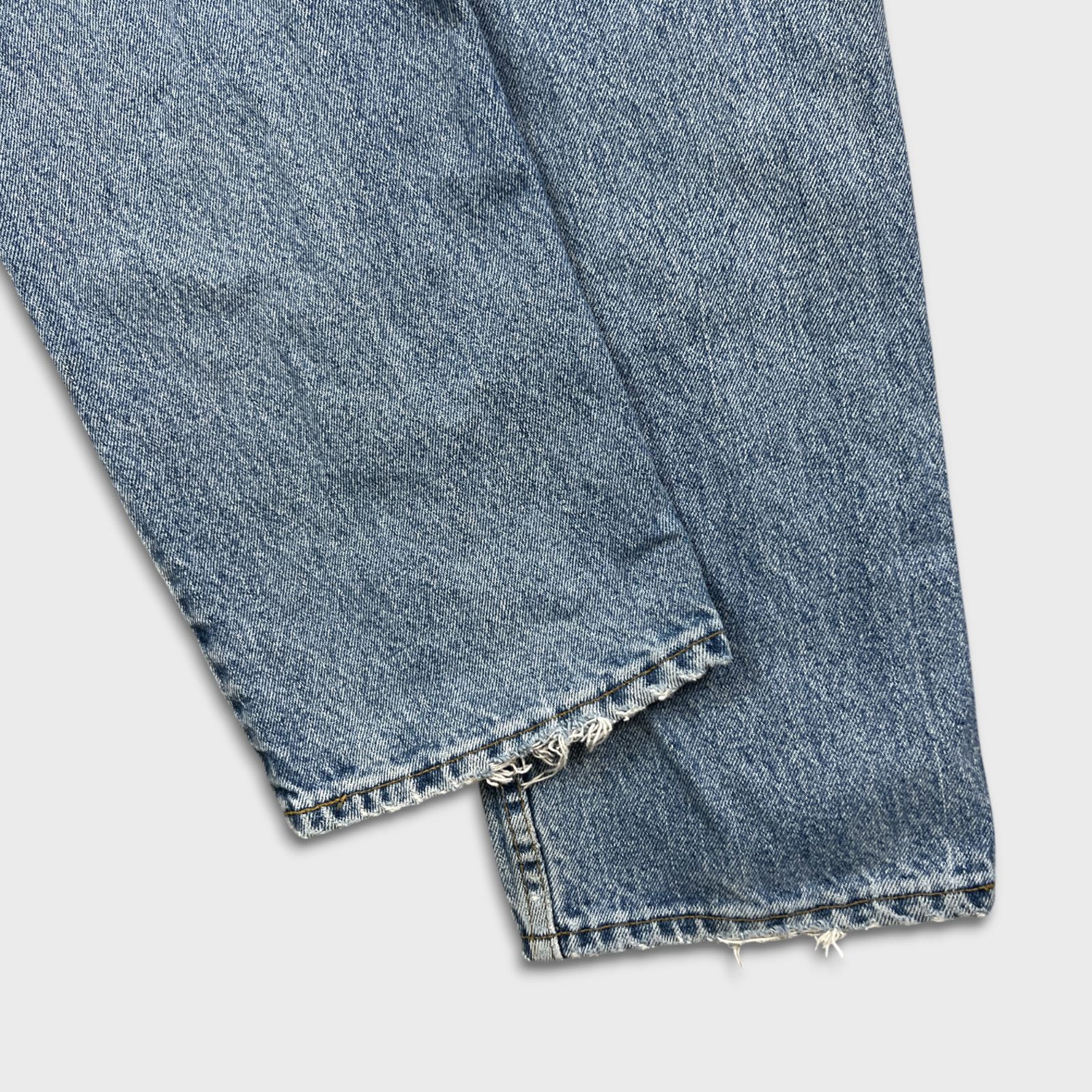 Levi's × Vintage VTG Levi's 512 Jeans 34x30 Slim Straight Leg Denim 90s Pants Size US 34 / EU 50 - 9 Thumbnail