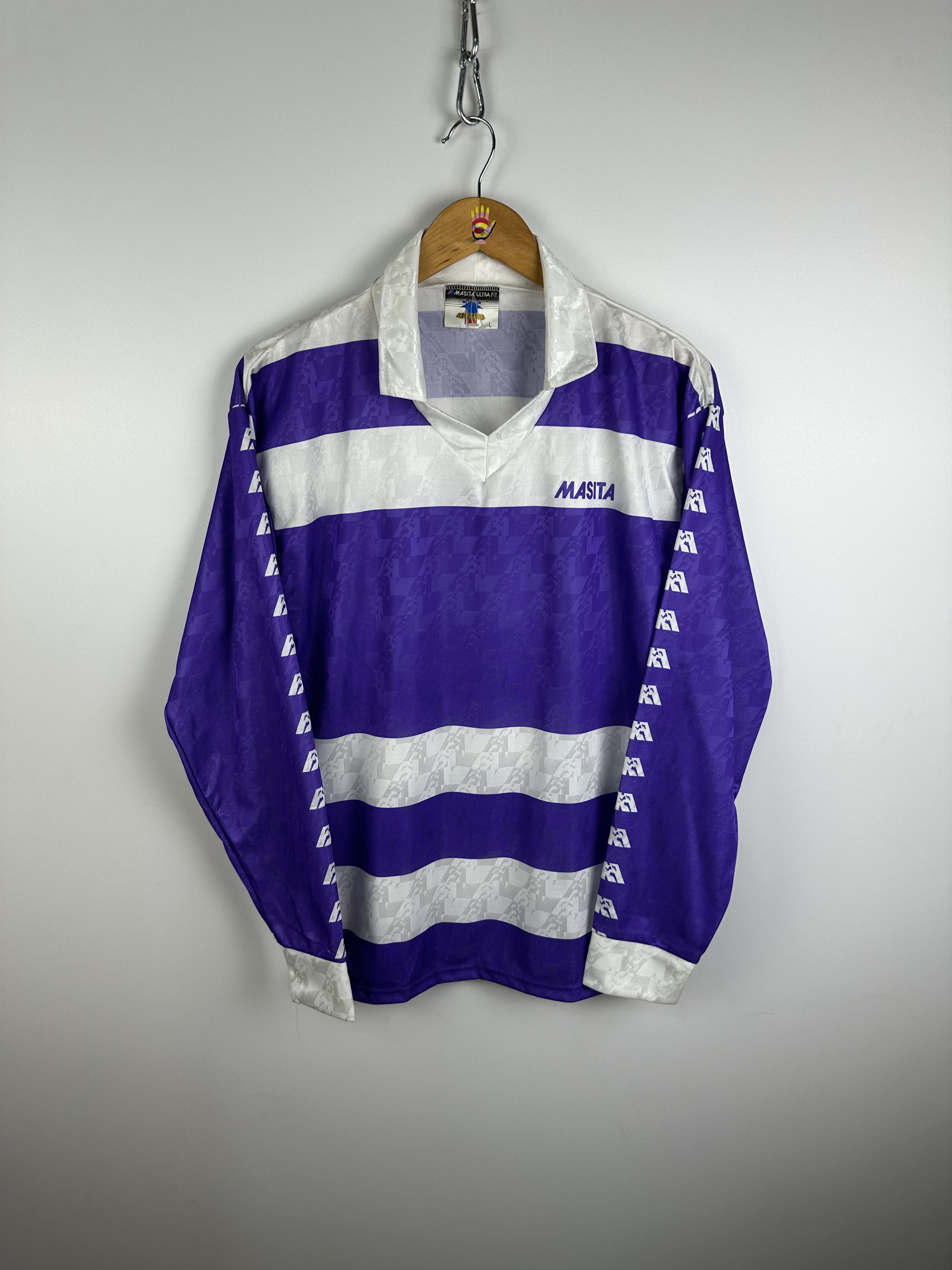 Maillot ACA ARLES porté n°22 CHAMPIONNAT NATIONAL LFA vintage MASITA
