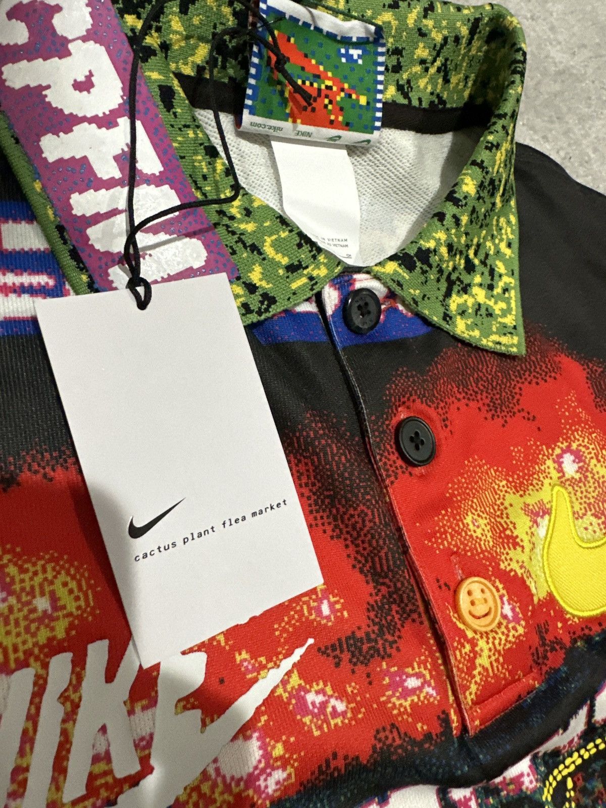 Cactus Plant Flea Market Nike x CPFM Longsleeve Multicolor Polo Size US S / EU 44-46 / 1 - 3 Thumbnail