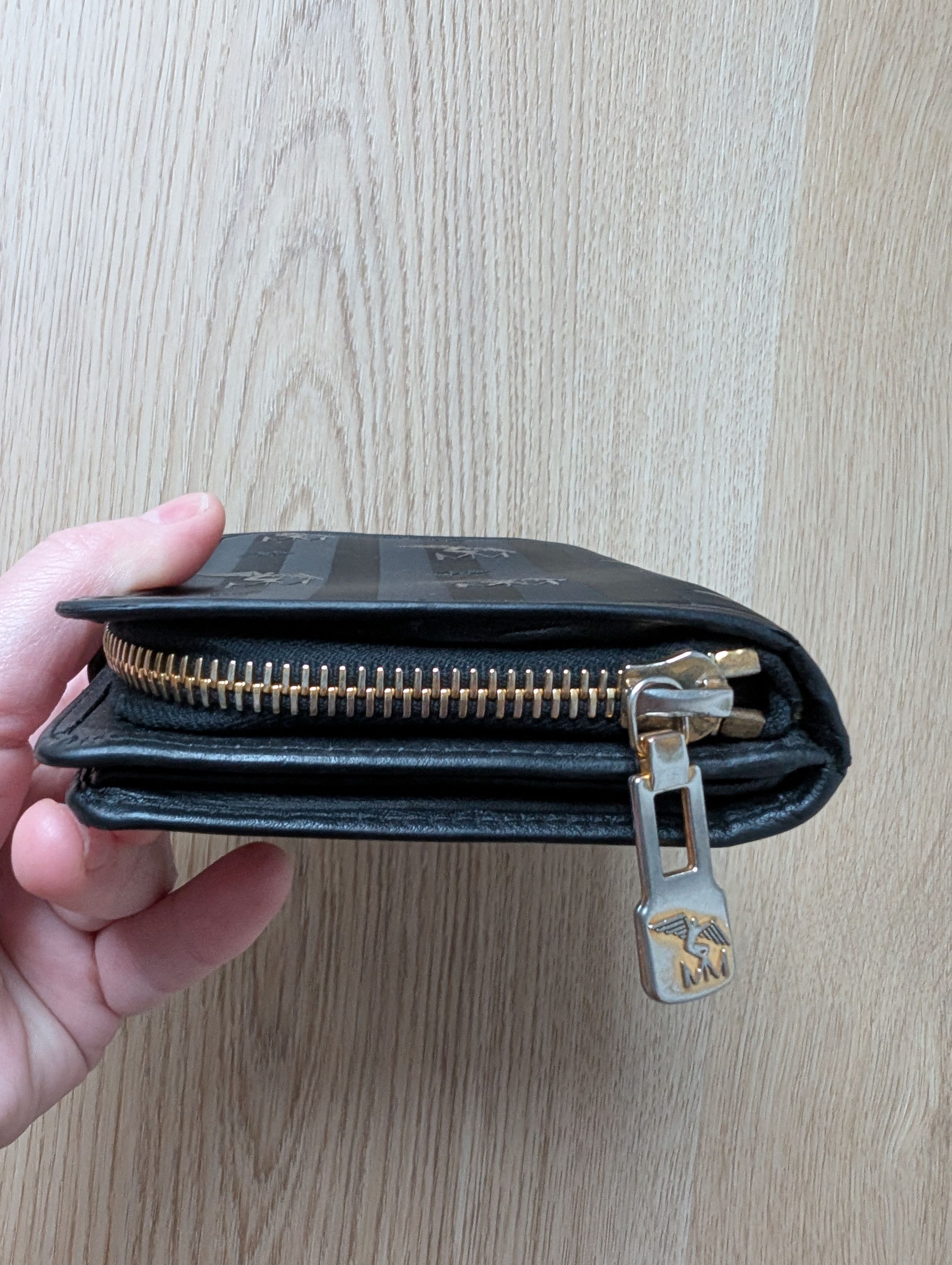 Maison Mollerus Maison Mollerus Pattern Vinerus Vintage Leather Wallet Size ONE SIZE - 4 Thumbnail