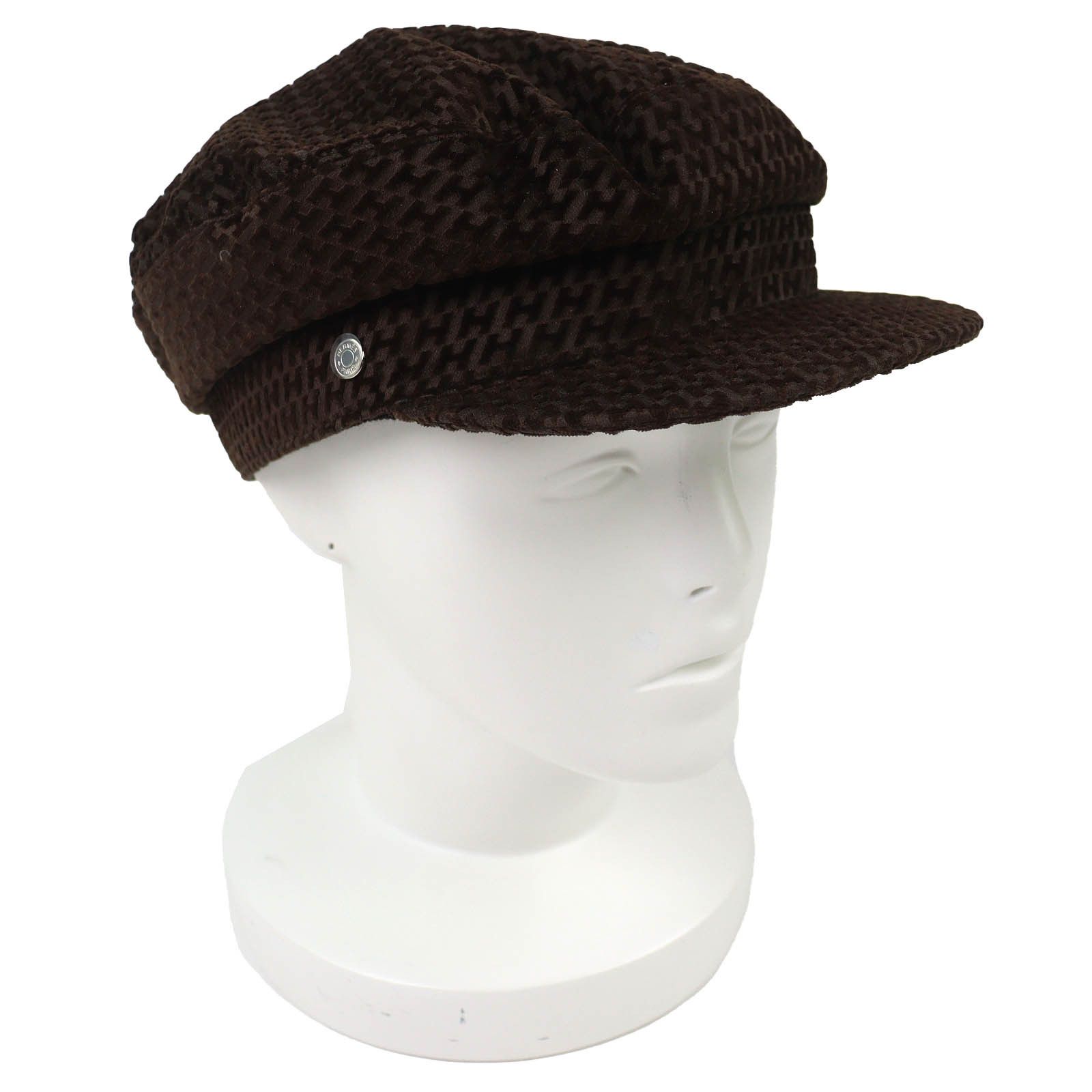 Hermes Hermes Hermes Casquette Vauban Velvet Cap 59 Textile Hats DUTY FREE for USA Size ONE SIZE - 1 Thumbnail