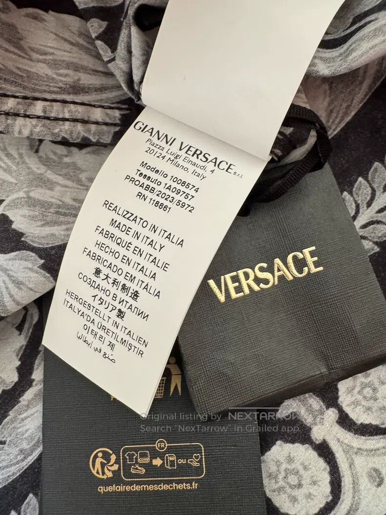 Versace Versace Long-sleeved shirt Size US S / EU 44-46 / 1 - 4 Thumbnail