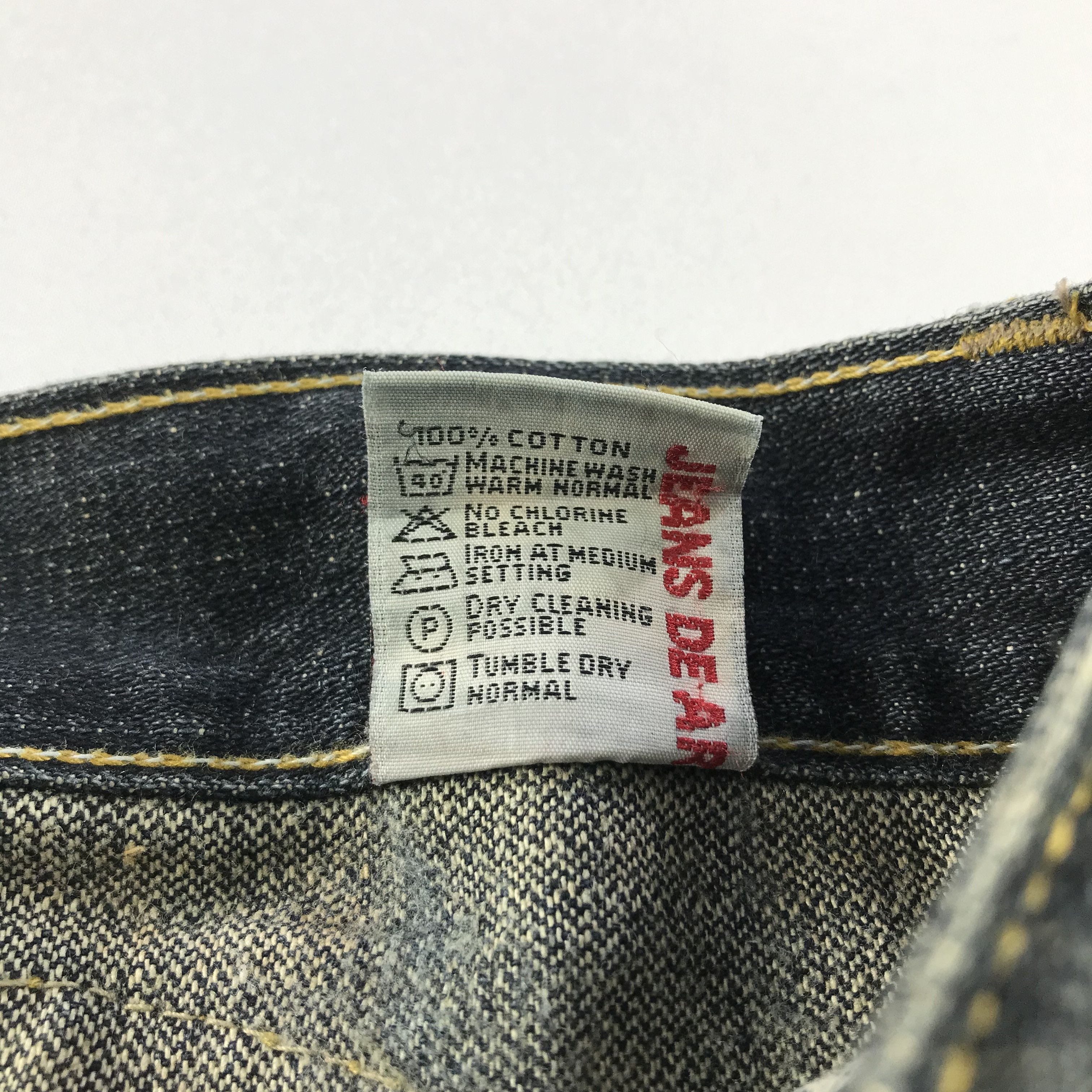 Japanese Brand Vintage Jeans De Art Cargo Jeans Multi Pocket Denim KJ3191 Size US 32 / EU 48 - 13 Thumbnail