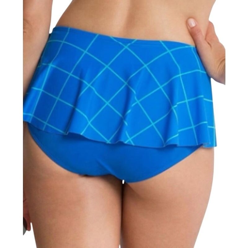 Spanx SPANX Flirty Skirted Bottom Womens 16 Electric Blue Green Size ONE SIZE - 6 Thumbnail