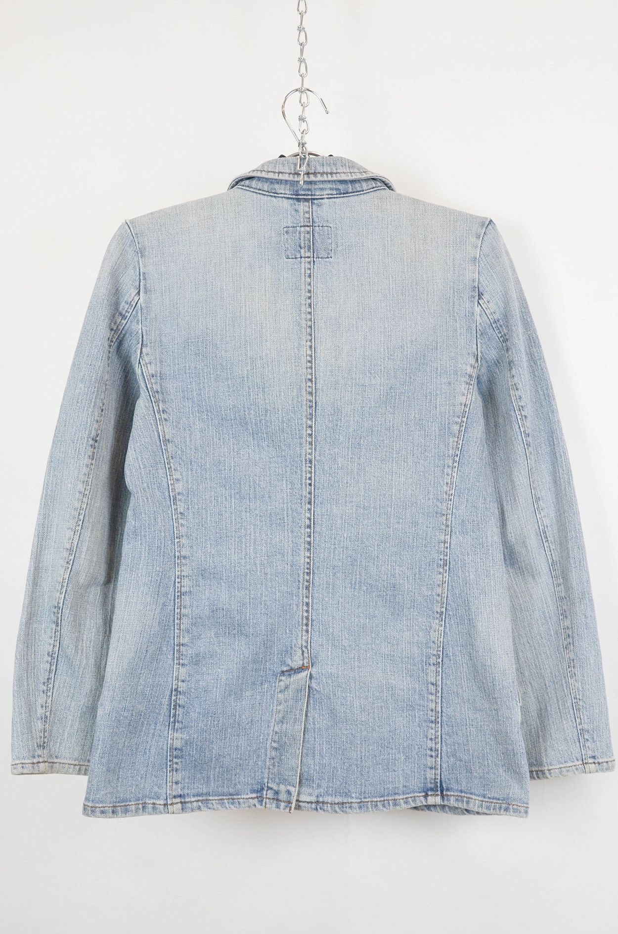 W&LT W&LT Wild and Lethal Jeans Denim Blazer Jacket – Size 36 Size XS / US 0-2 / IT 36-38 - 2 Thumbnail