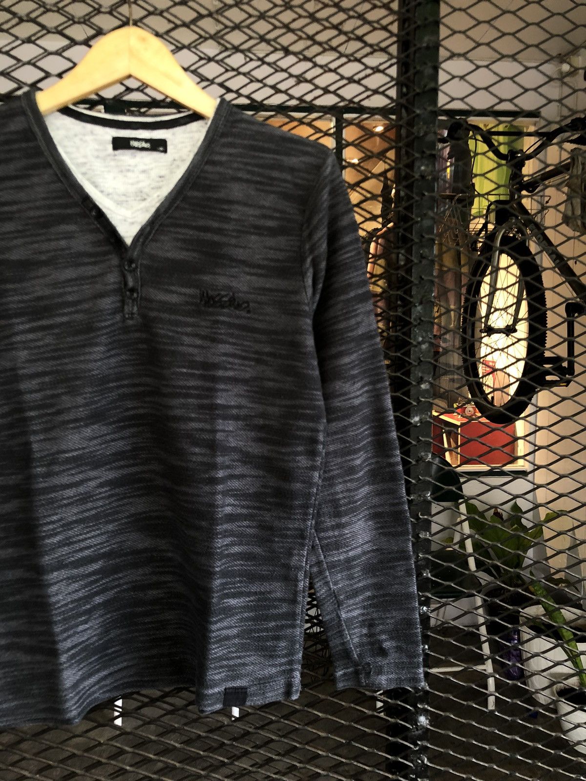 If Six Was Nine × Japanese Brand × Le Grande Bleu (L.G.B.) JAPANESE MOSSIMO DOUBLE LAYER LONG SLEEVE Size US M / EU 48-50 / 2 - 2 Thumbnail