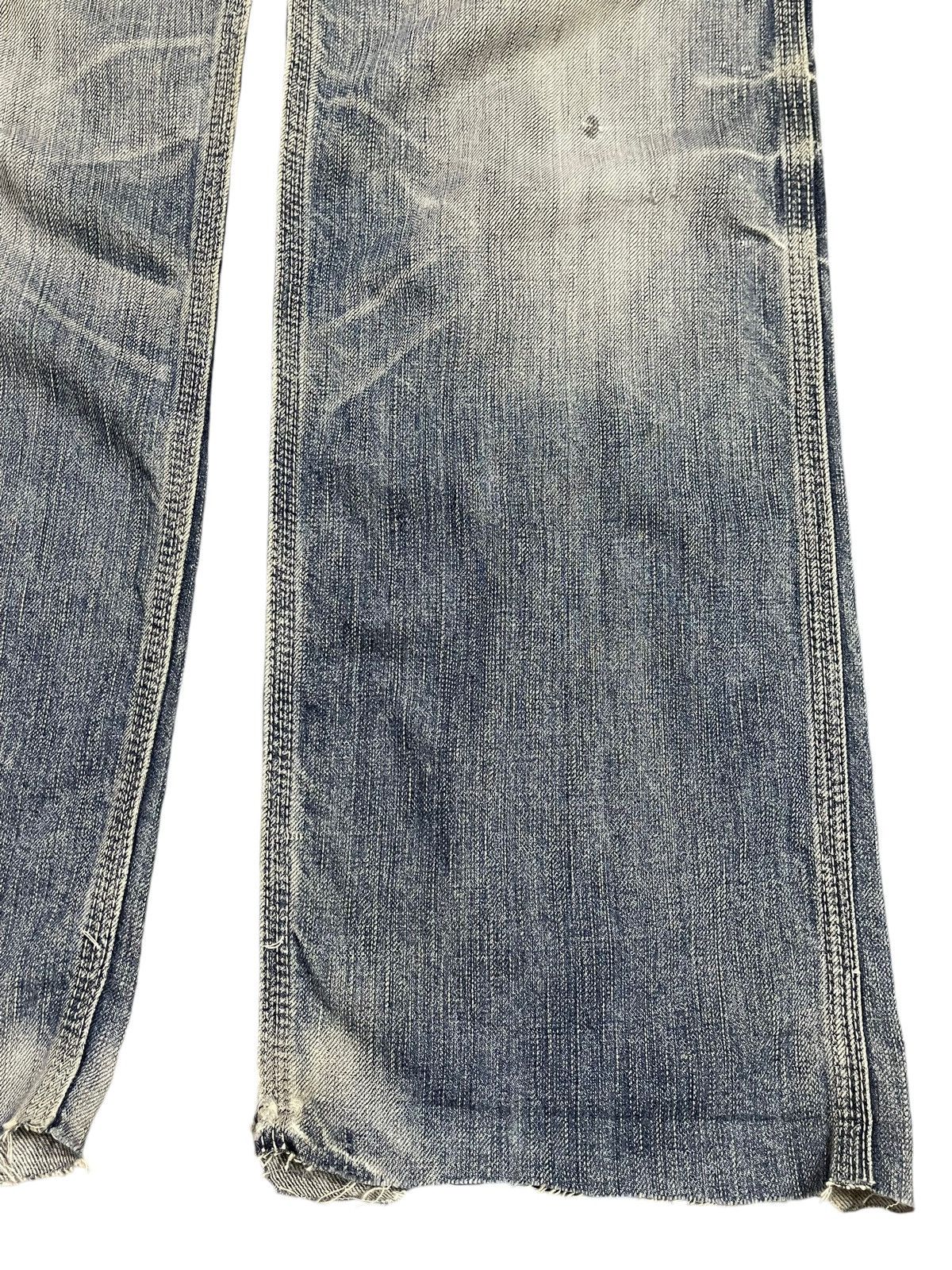 Edwin Vintage Edwin Blue Trip Faded Bleached Style Carpenter Jeans Size US 30 / EU 46 - 8 Thumbnail