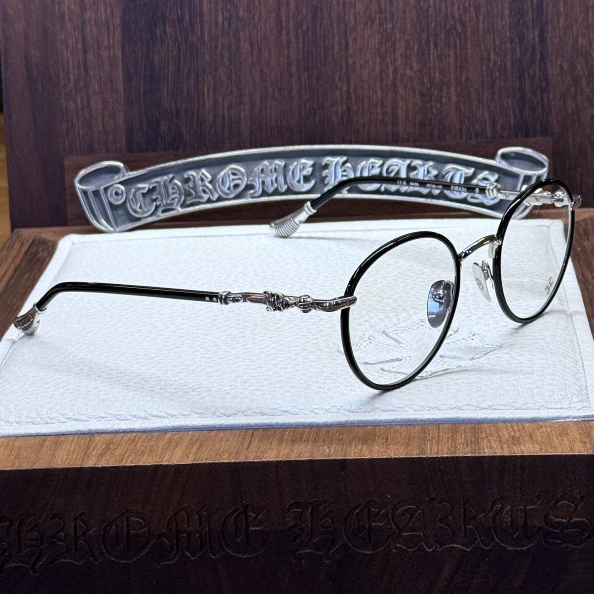 Chrome Hearts Chrome Hearts FIRKIN Glasses Size ONE SIZE - 4 Thumbnail