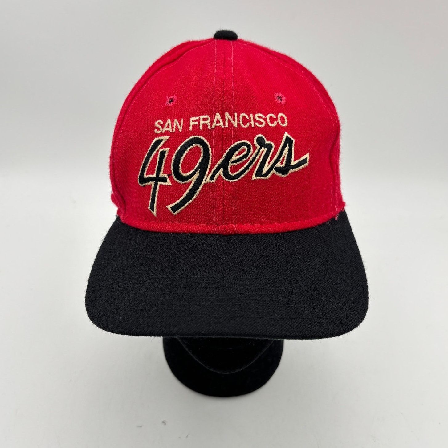 NFL × Sports Specialties × Vintage VTG Sports Specialties San Francisco 49ers Script Wool Hat 7 Size ONE SIZE - 1 Thumbnail