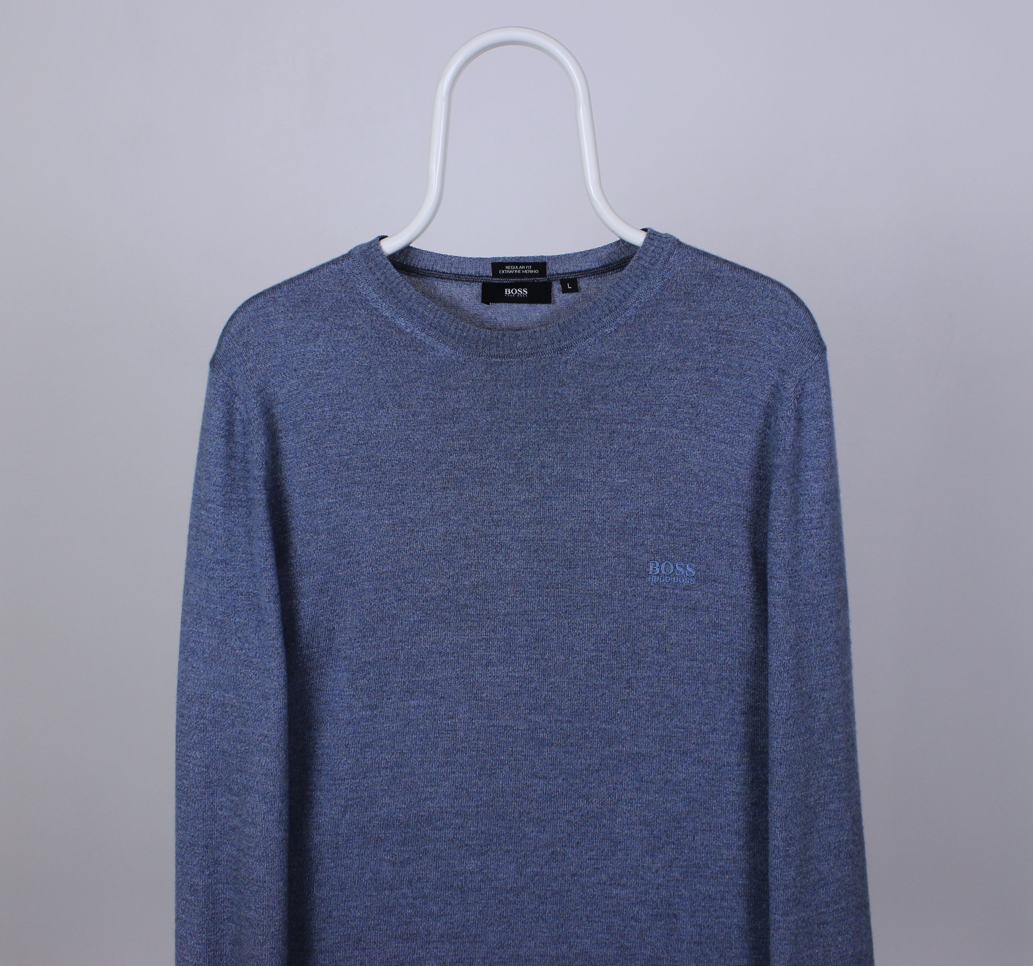 Hugo Boss Hugo Boss merino wool sweater regular fit M L 10157925 Size US L / EU 52-54 / 3 - 1 Thumbnail