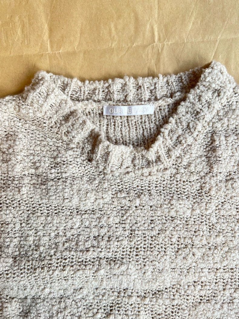 Our Legacy Our Legacy White sweater Size L / US 10 / IT 46 - 2 Thumbnail