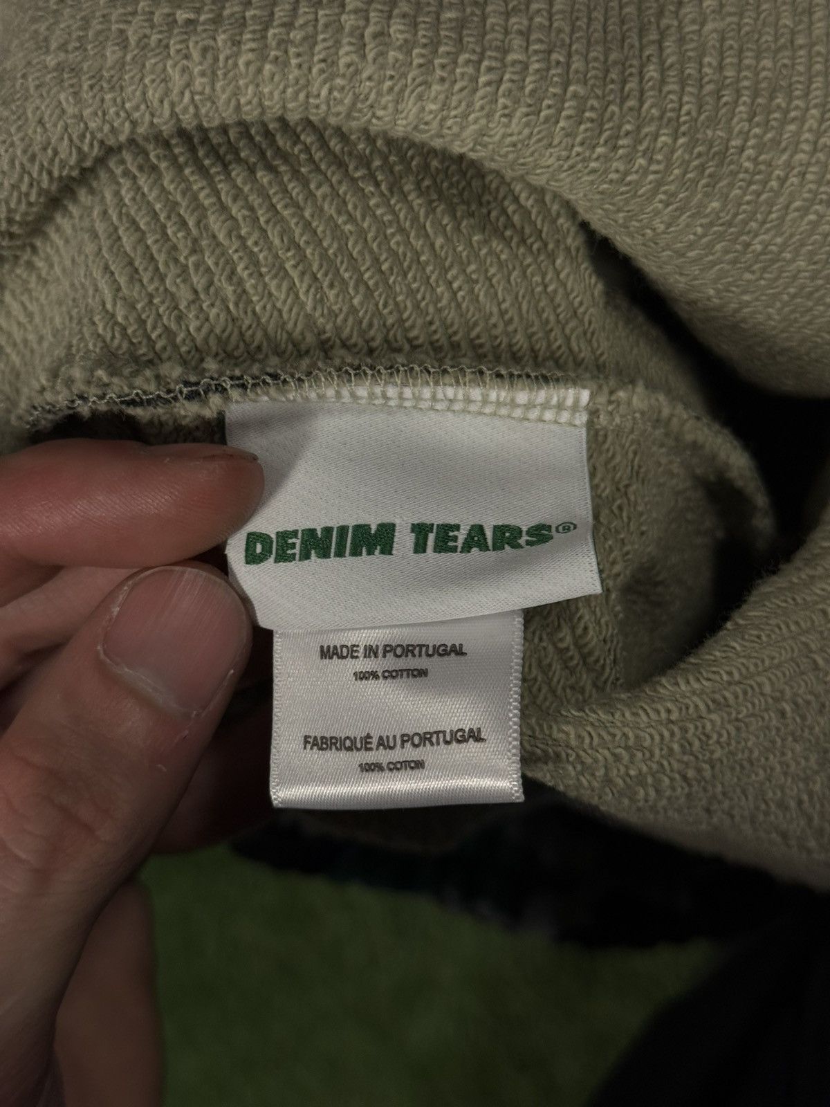 DENIM TEARS Denim Tears Cotton Wreath Hoodie Green Size Medium (NEW) Size US M / EU 48-50 / 2 - 9 Thumbnail
