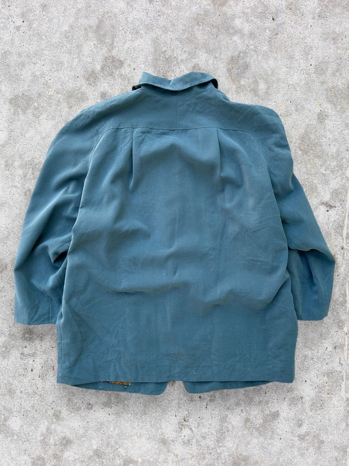 Camel × Vintage 🔥Vintage Camel "Art" Single Button Jacket Hermes Style Size L / US 10 / IT 46 - 4 Thumbnail
