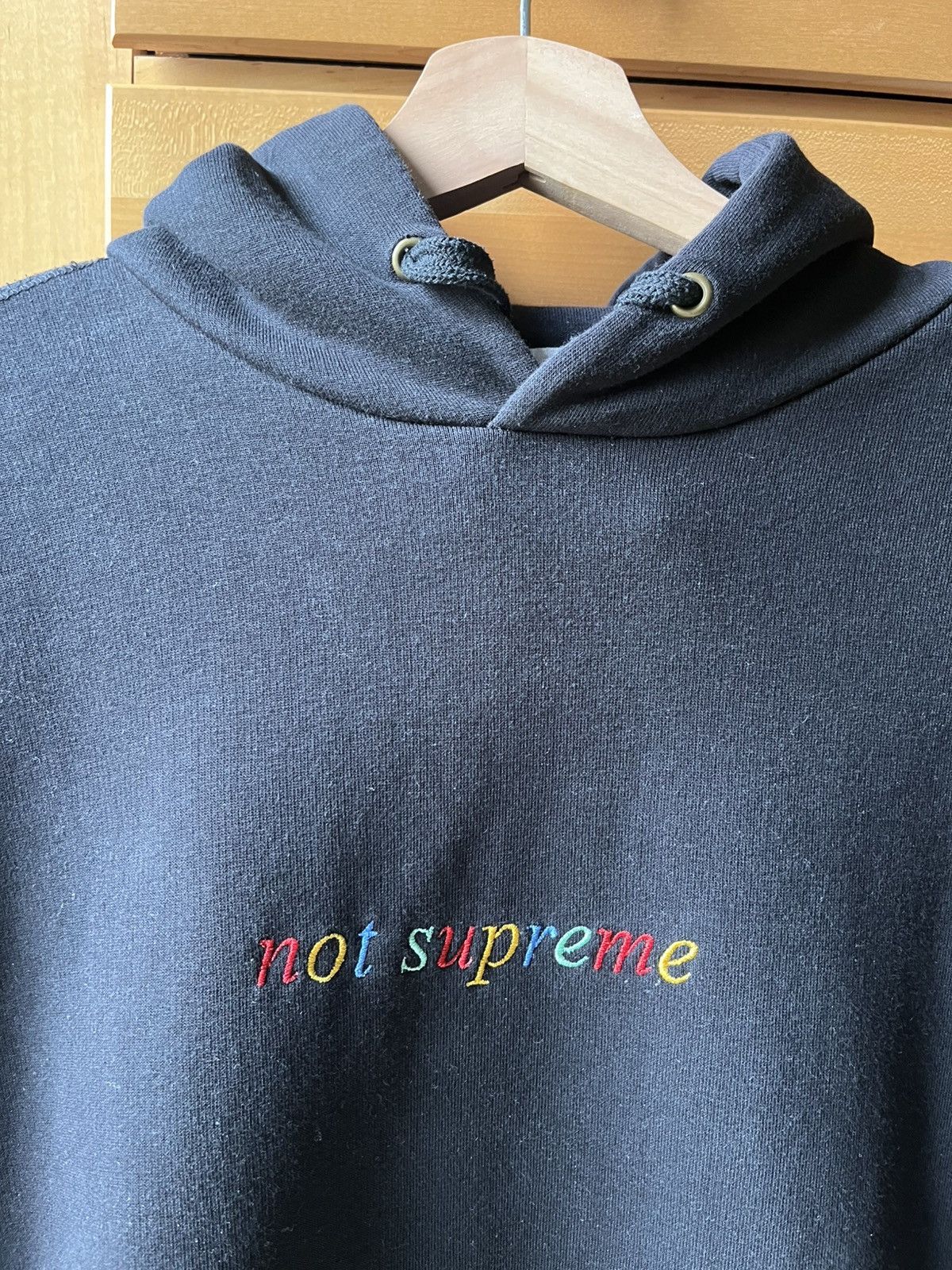 SCRT Scrt "Not Supreme" hoodie Size US S / EU 44-46 / 1 - 2 Thumbnail