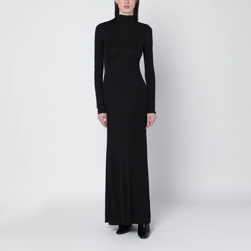 Alaia Alaia Black Dress With Back Draping Size M / US 6-8 / IT 42-44 - 1 Thumbnail