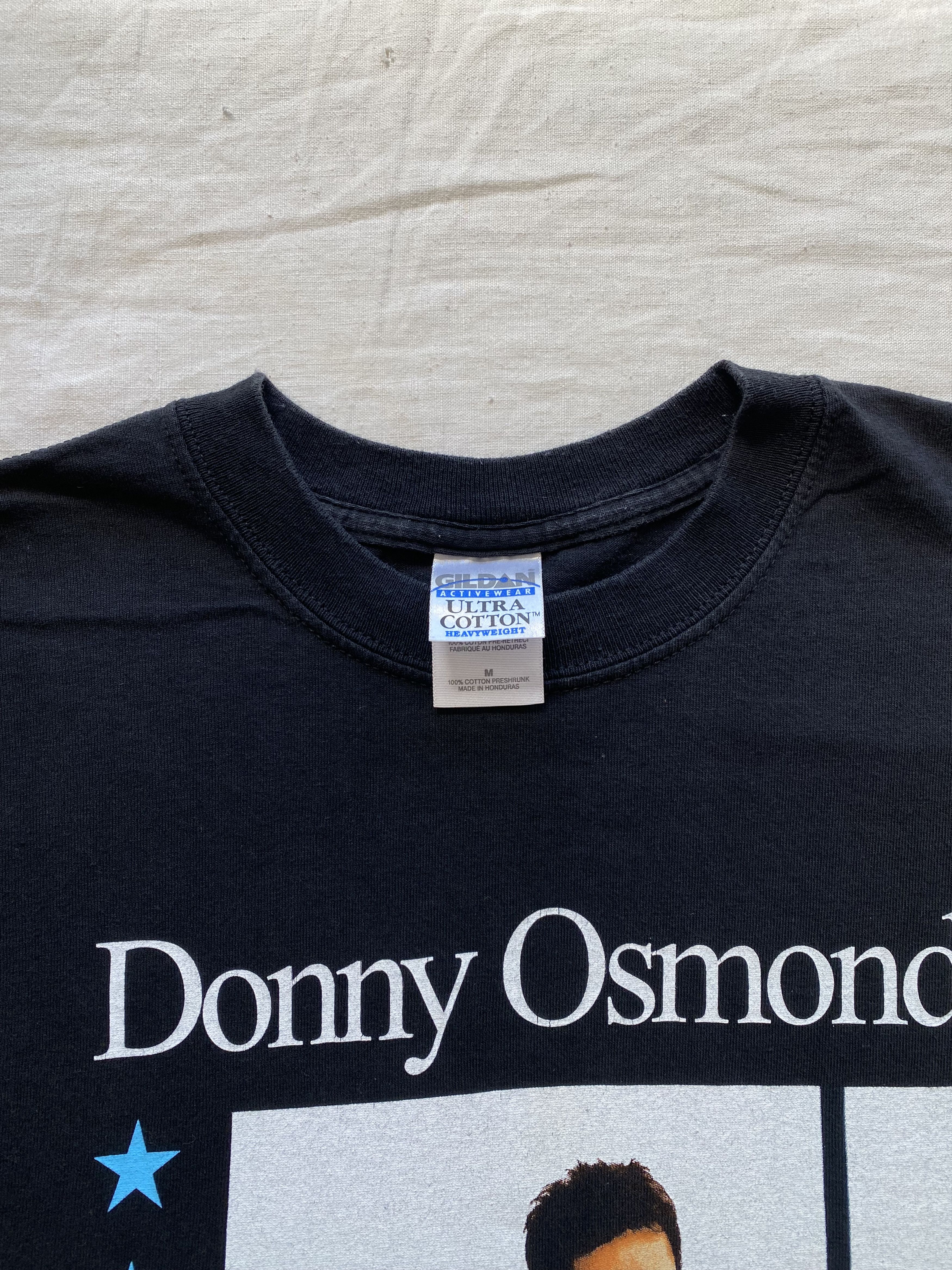 Band Tees Vintage 2003 Donny Osmond Somewhere In Time Rock T-shirt Size US M / EU 48-50 / 2 - 17 Thumbnail