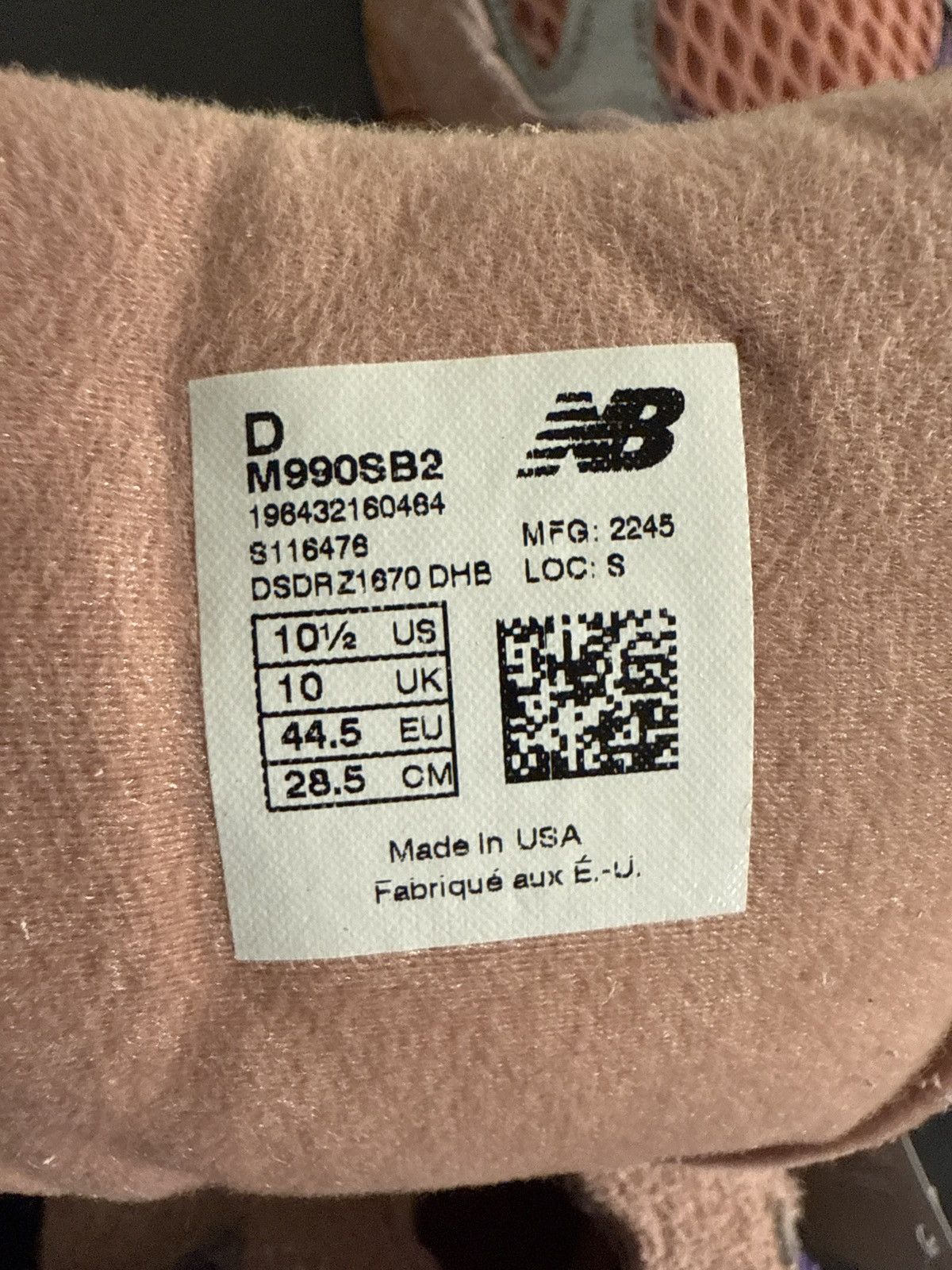 New Balance × Salehe Bembury Salehe Bembury new balance 990 Size US 10.5 / EU 43-44 - 6 Thumbnail