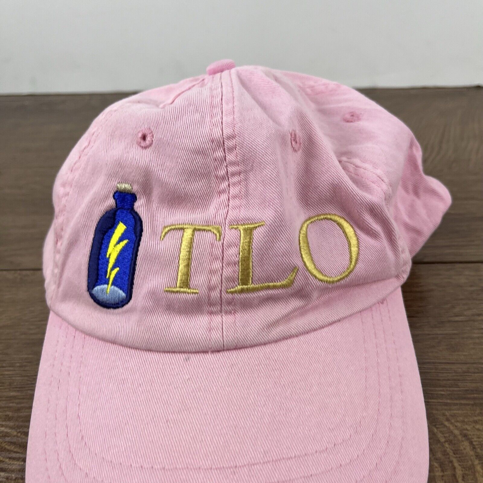 Other TLO Hat Pink Cap TLO lightning in a Bottle Adjustable Pink A Size ONE SIZE - 6 Thumbnail