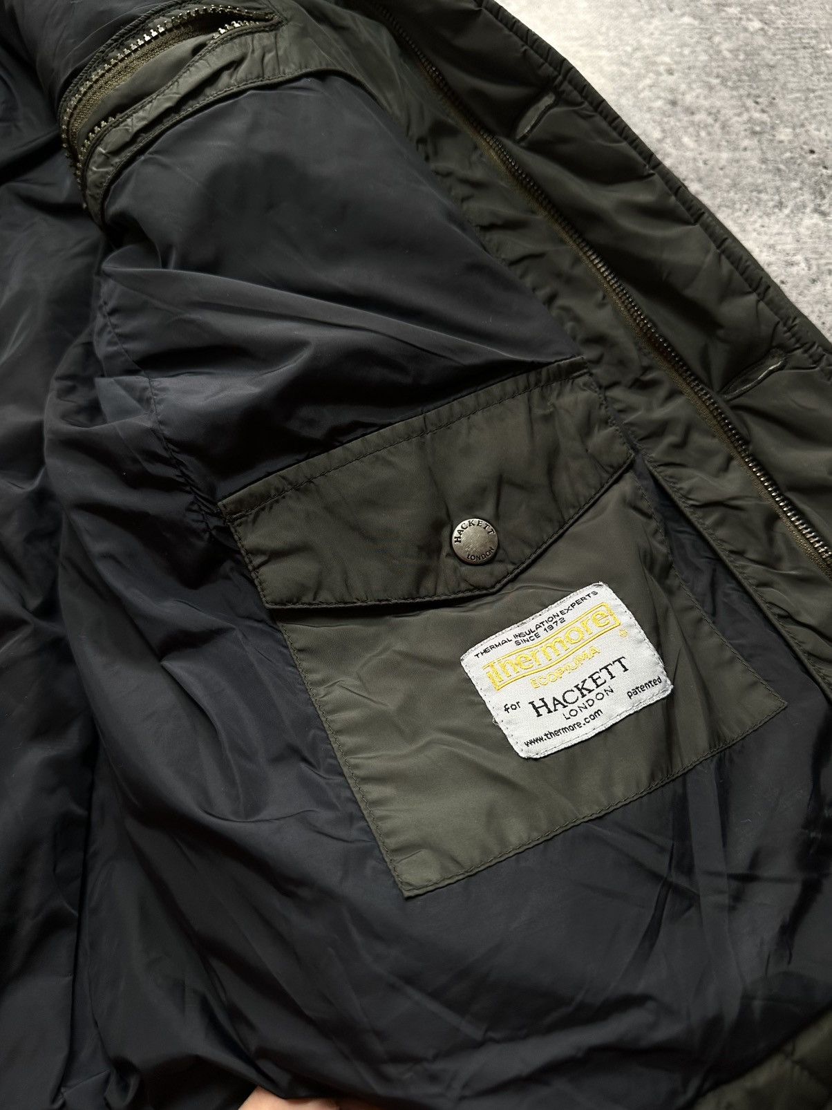 Hackett Hackett Quilted Insulated Hype Y2K Jacket Utility Size US XXL / EU 58 / 5 - 9 Thumbnail