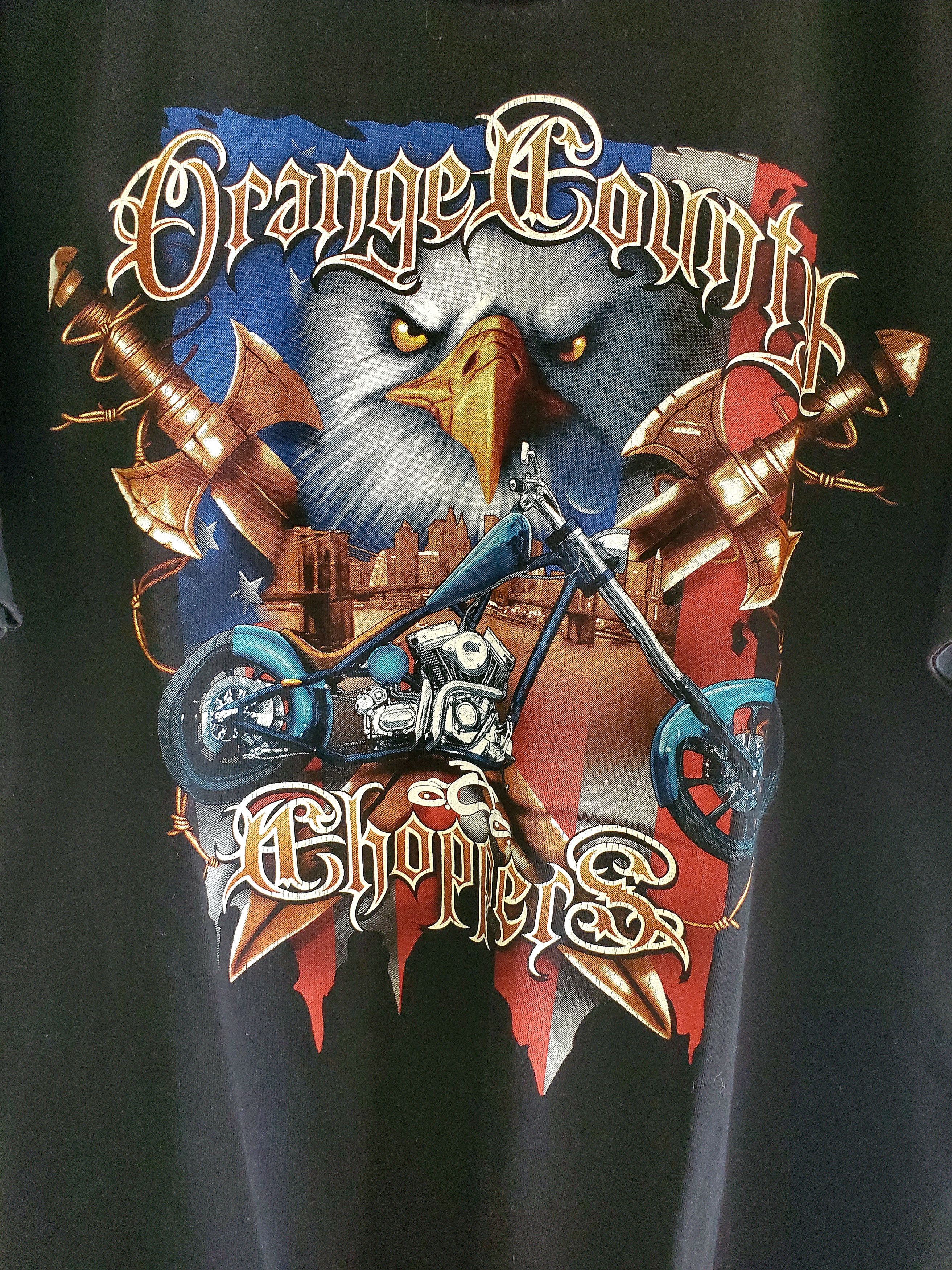 Vintage Vintage Y2K Orange County Choppers Tshirt size L Size US L / EU 52-54 / 3 - 2 Thumbnail