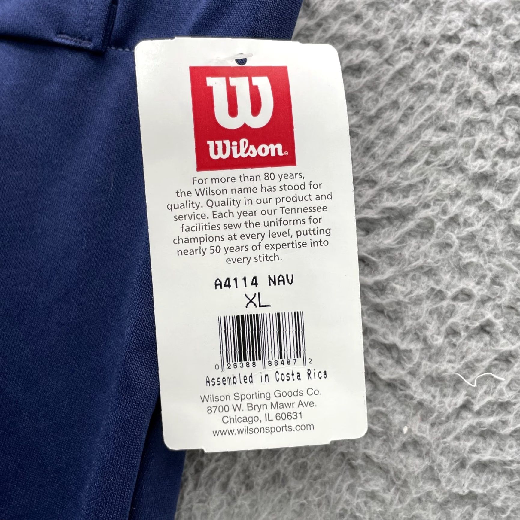 Wilson Wilson Baseball Pants Mens XL Blue Softball Sportswear Training Athletic Outdoor Pants USA 70s Retro Baseball Mens XL Blue Size US 36 / EU 52 - 4 Thumbnail