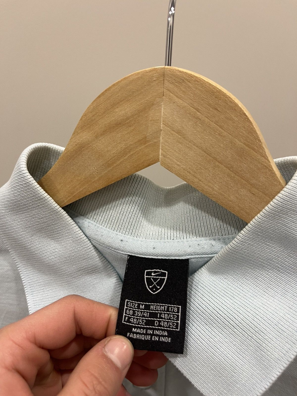 Nike × Tiger Woods 🇺🇸 Vintage Y2K Nike Golf Polo T-Shirt Rare Retro Hype Size US M / EU 48-50 / 2 - 4 Thumbnail