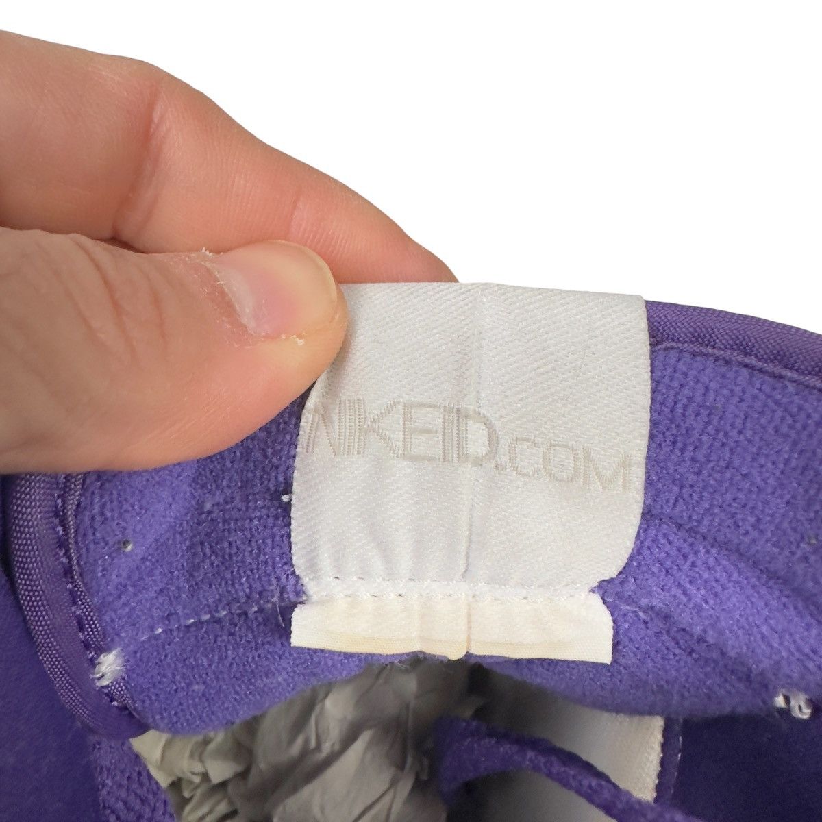 Nike Nike iD Dunk High 2008 Lakers 316142 991 Leather SZ 10.5 Size US 10.5 / EU 43-44 - 6 Thumbnail