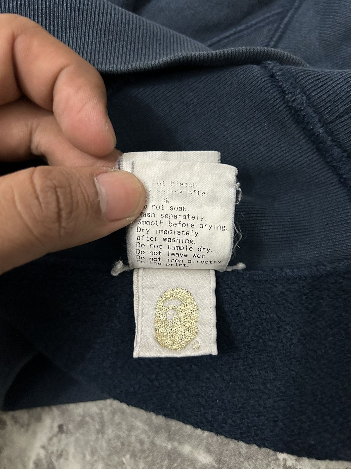 Bape 2009 Bape Teriyaki Source Sun Faded Sweatshirt Size US M / EU 48-50 / 2 - 12 Thumbnail