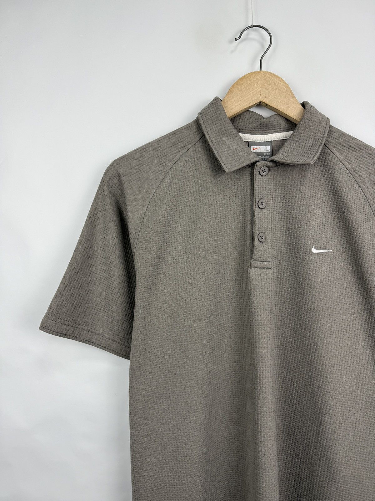 Nike 🇺🇸 🎾 Vintage 90s Nike Tennis Challenge Court Polo T-Shirt Y2K Size US L / EU 52-54 / 3 - 3 Thumbnail