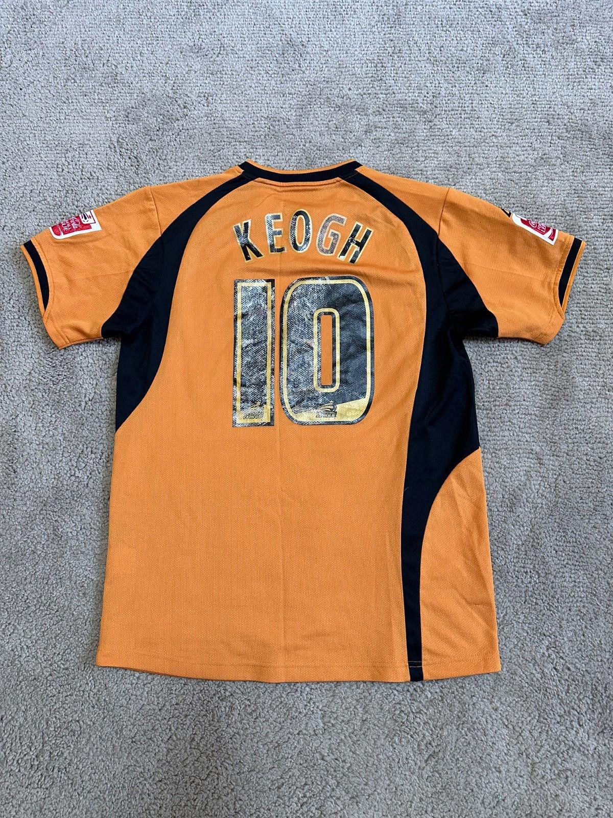 Le Coq Sportif #10 KEOGH Wolverhampton 2008/9 Football Shirt Soccer Jersey Size US L / EU 52-54 / 3 - 3 Thumbnail