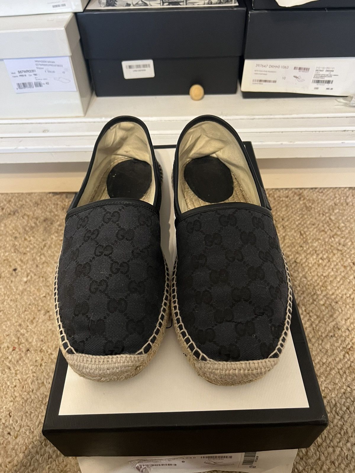 Gucci Gucci GG cloth espadrilles Size US 9.5 / EU 42-43 - 1 Thumbnail